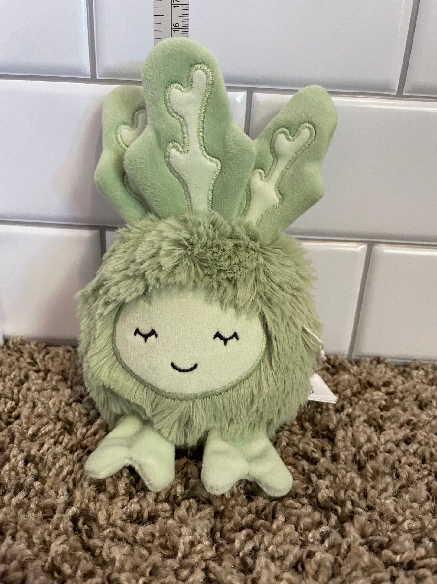 Slumberkins Special Edition Green Kale Patchling Mini Plush
