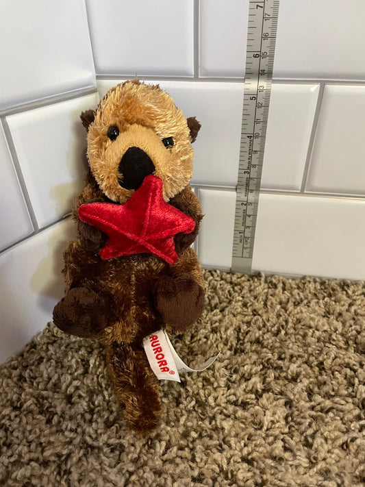 Aurora sea otter plush