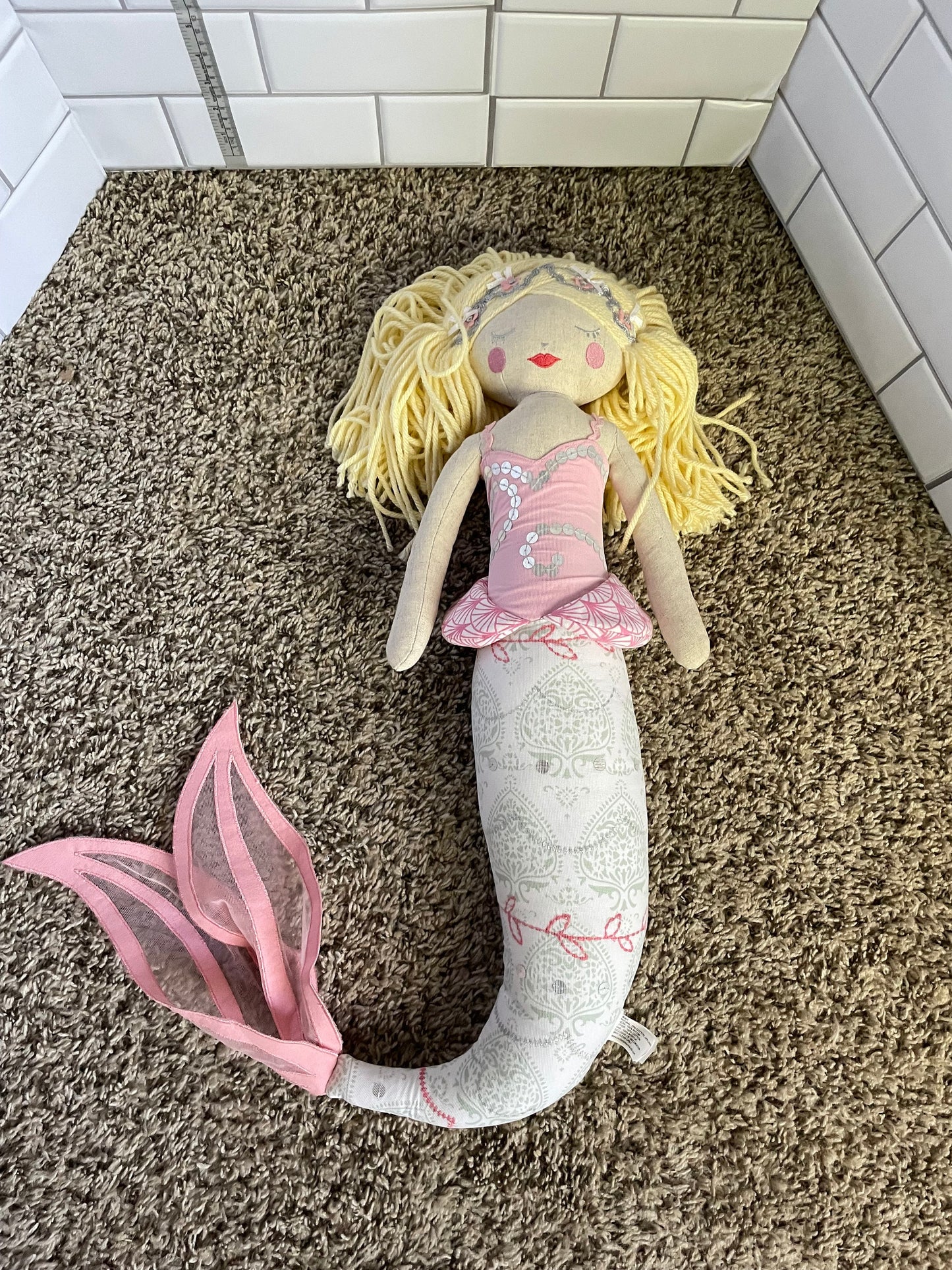 Pottery Barn Kids Mermaid Large Plush