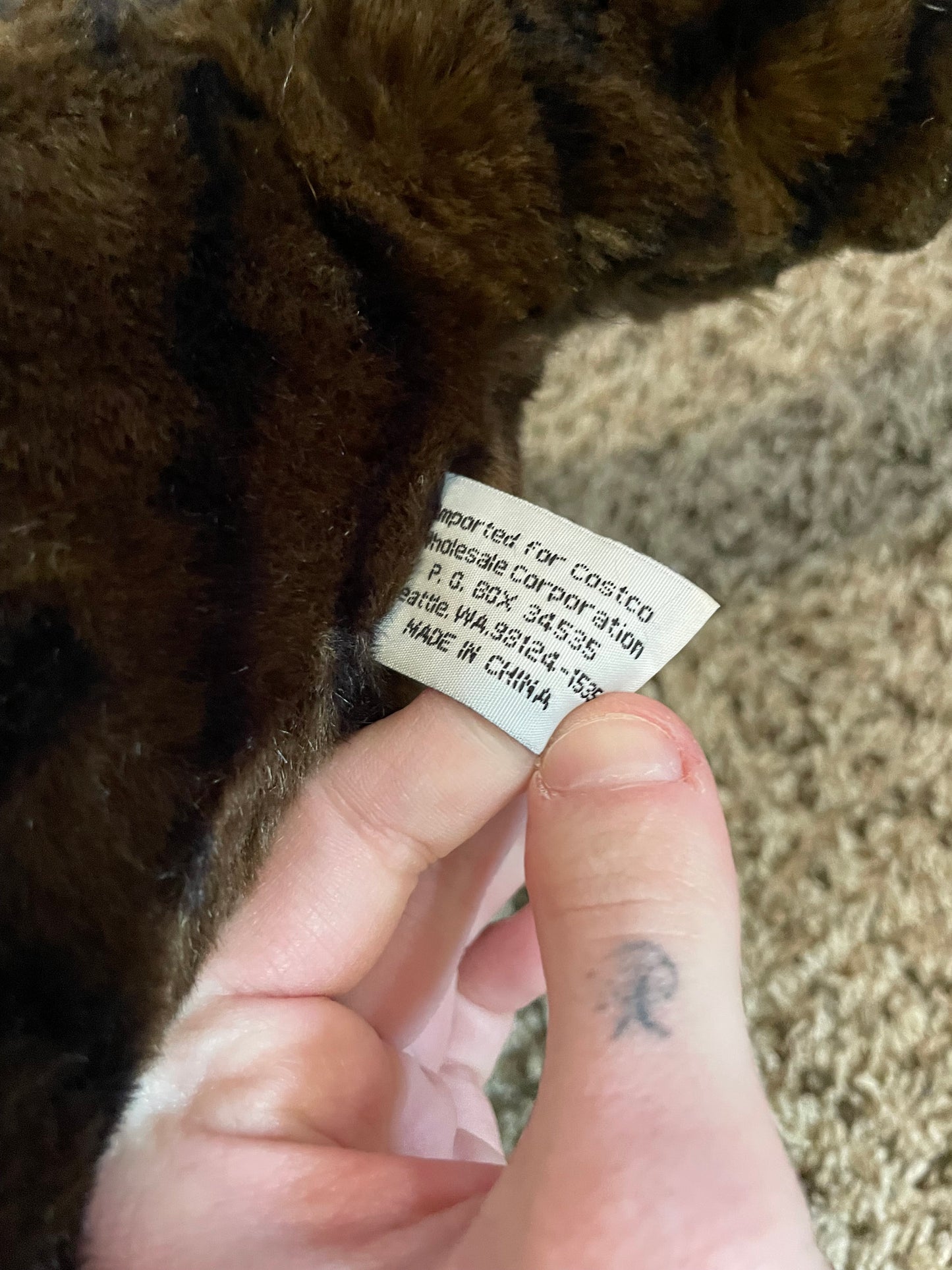 Costco XL Panther plush