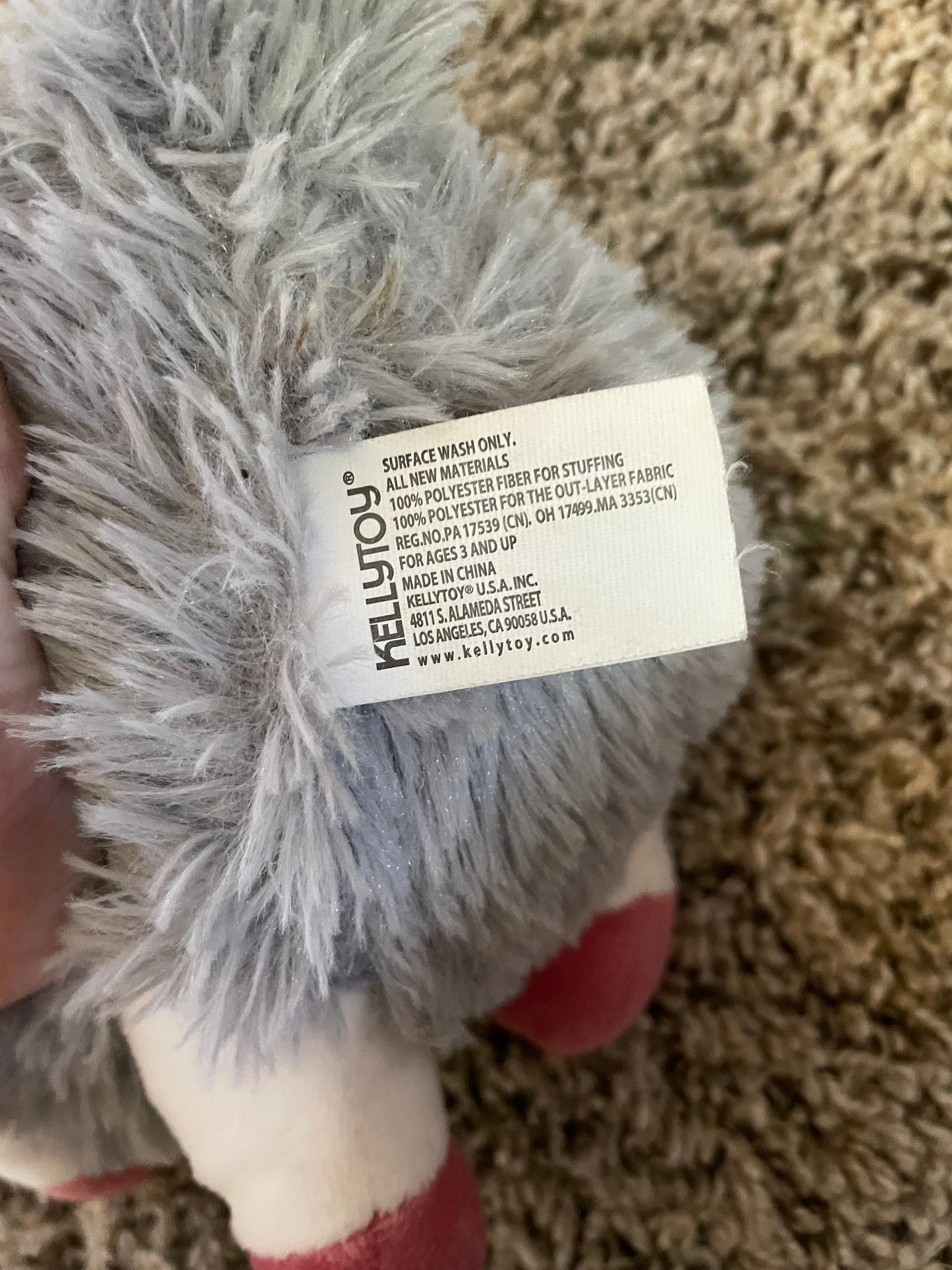 Kellytoy llama plush
