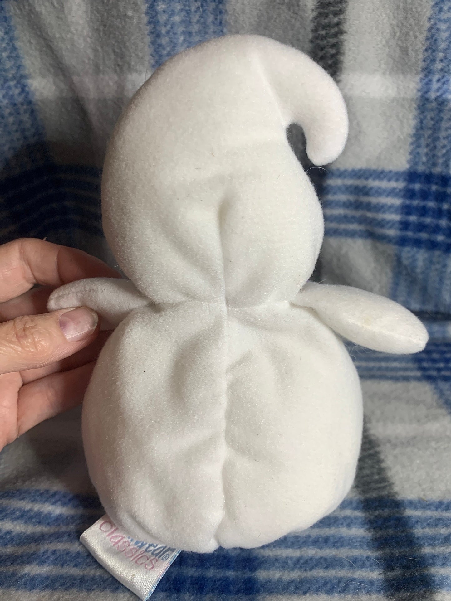 Baby’s  First Halloween Rattle Ghost Plush Miniware Classics