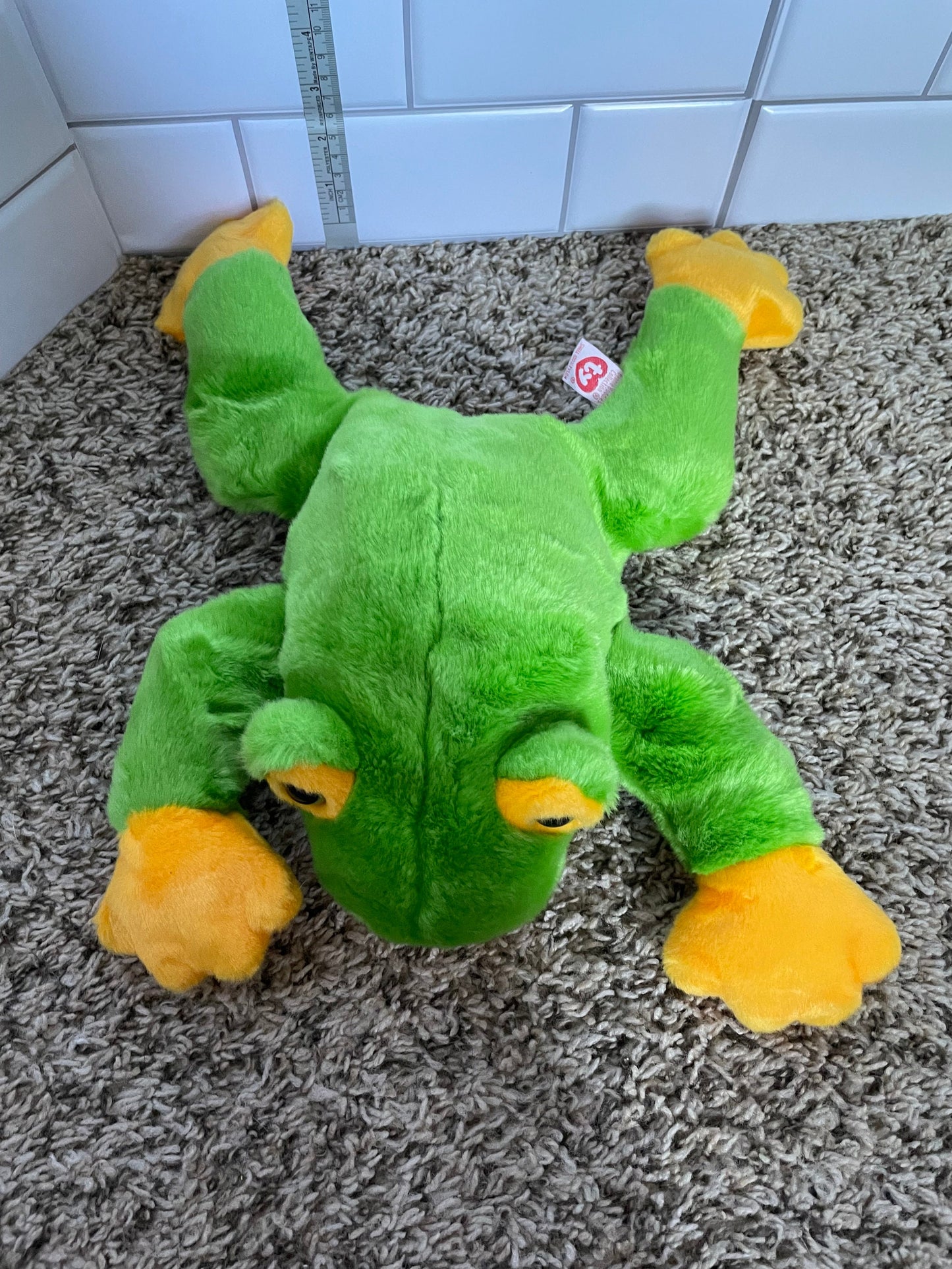 Ty Beanie Buddies Smoochy the Frog Plush