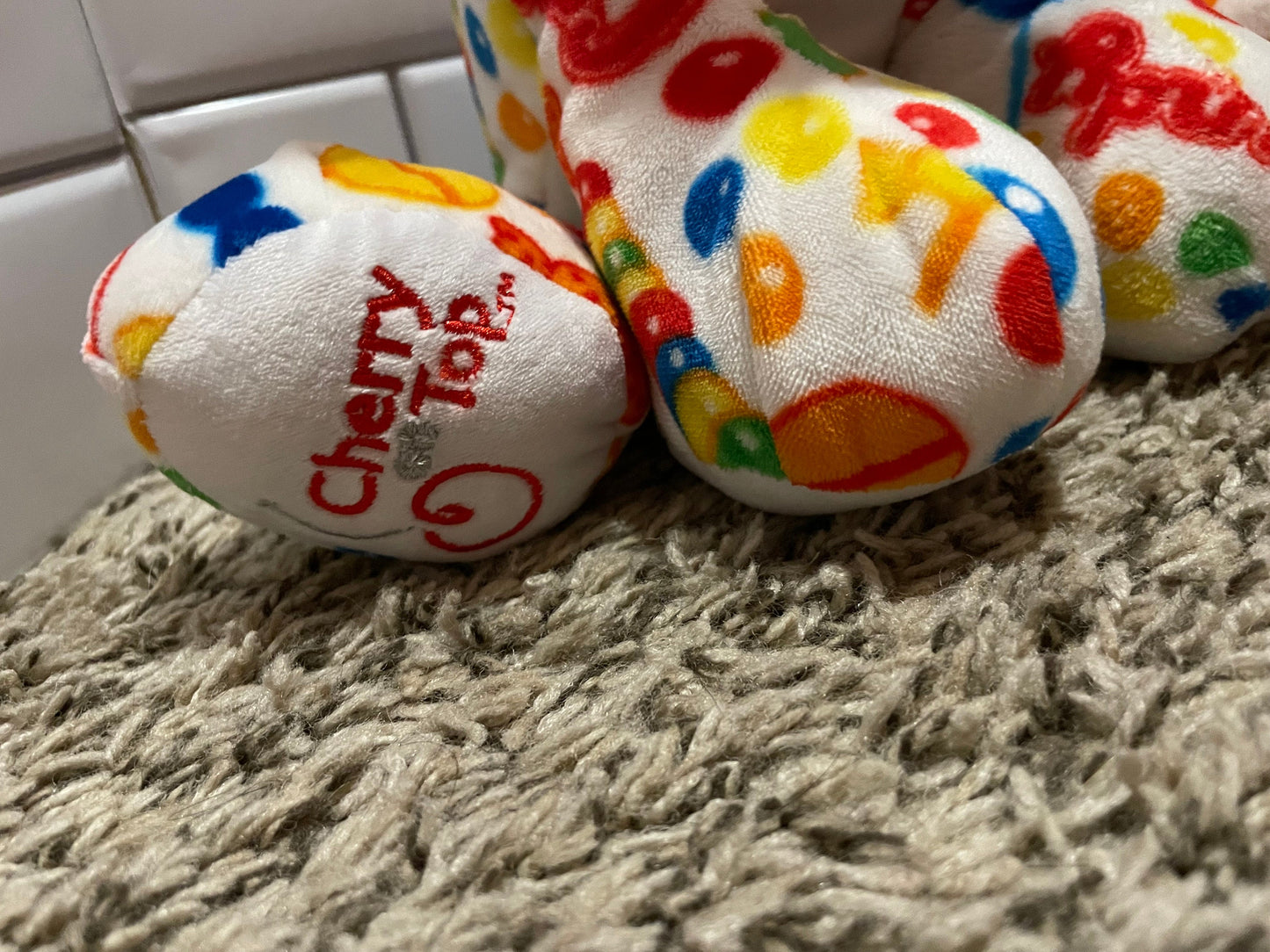 Fiesta Carnival Cruise Line Cherry on Top Candy Puppy Plush