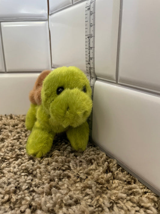 Aurora Small Green Shoulderkins Turtle Plush