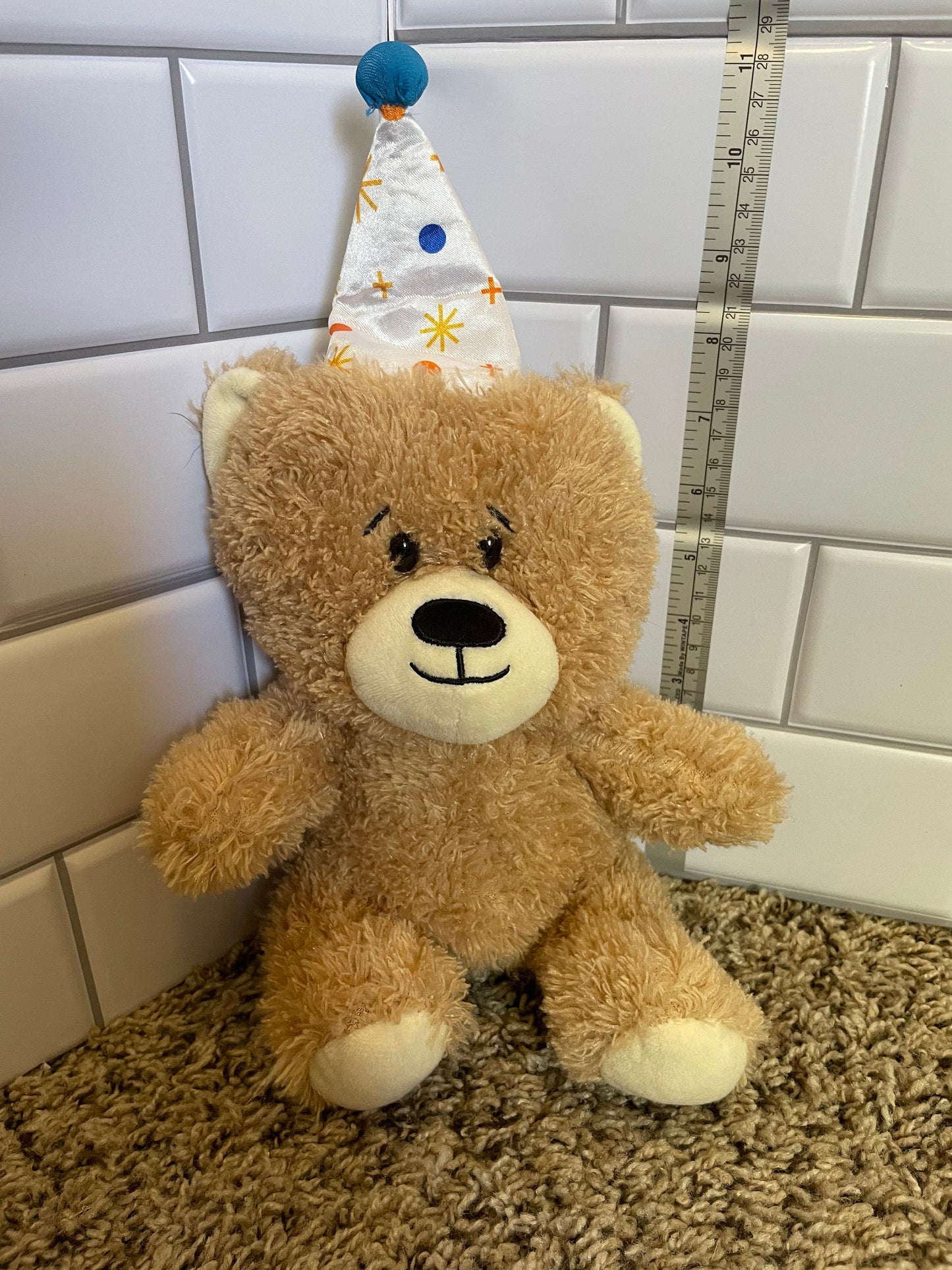 Hallmark birthday Teddy bear plush