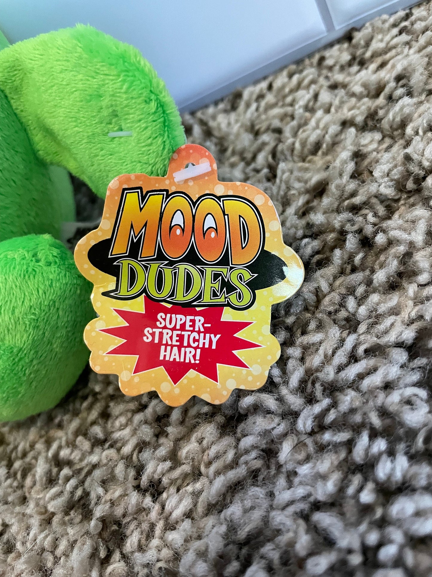 Mood Dudes Green Cool Dude NWT Plush