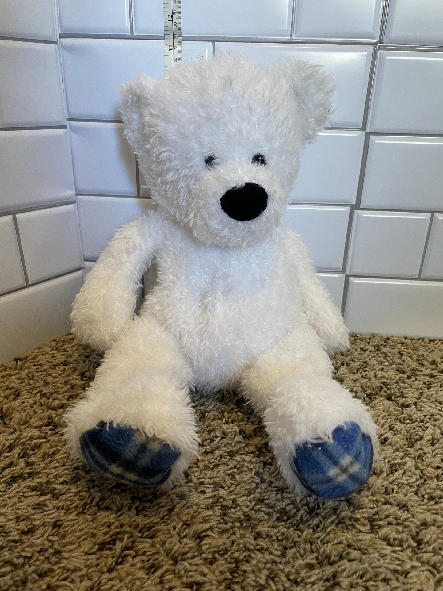 St. Jude’s Gentle Treasures White Bear Plush