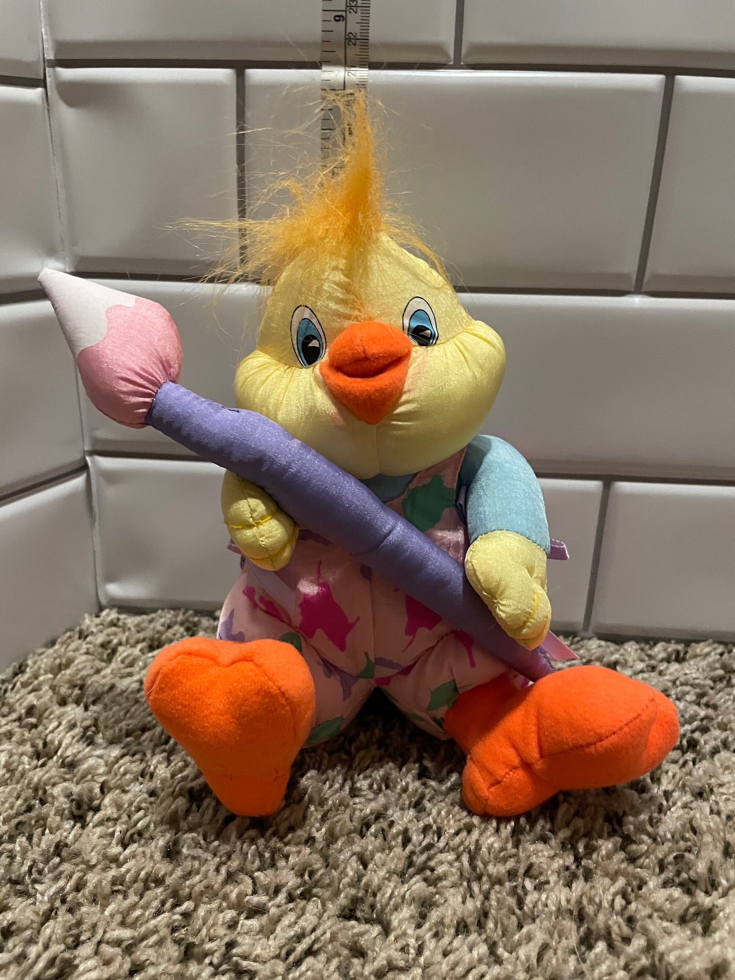 Vintage 1993 Trendmasters Nylon Bunny Plush