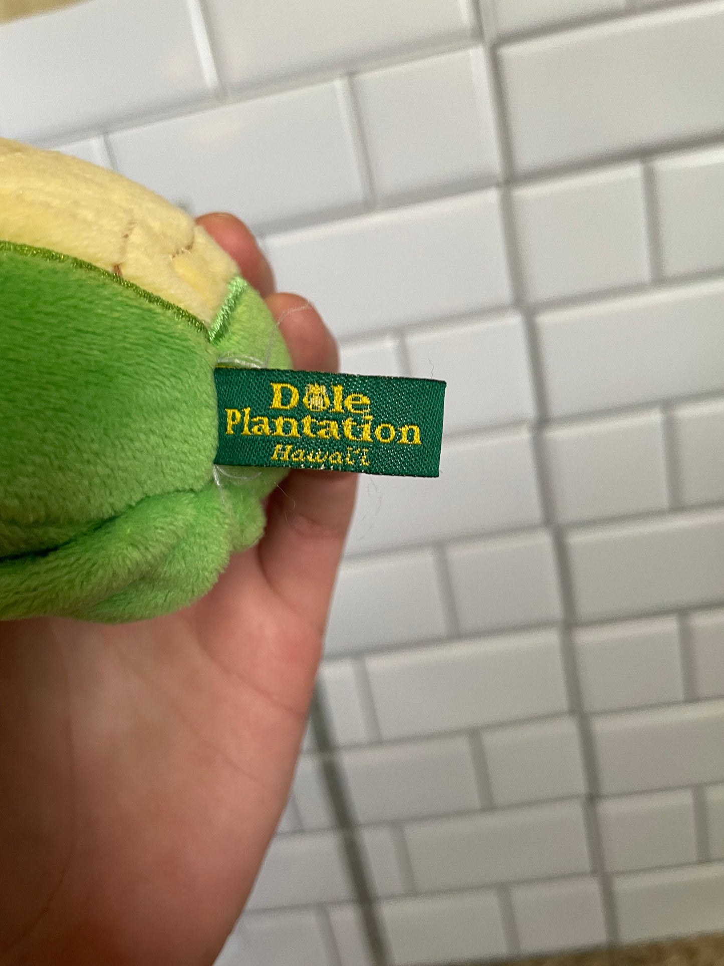 Dole plantation Hawaii pineapple plush -Customizable