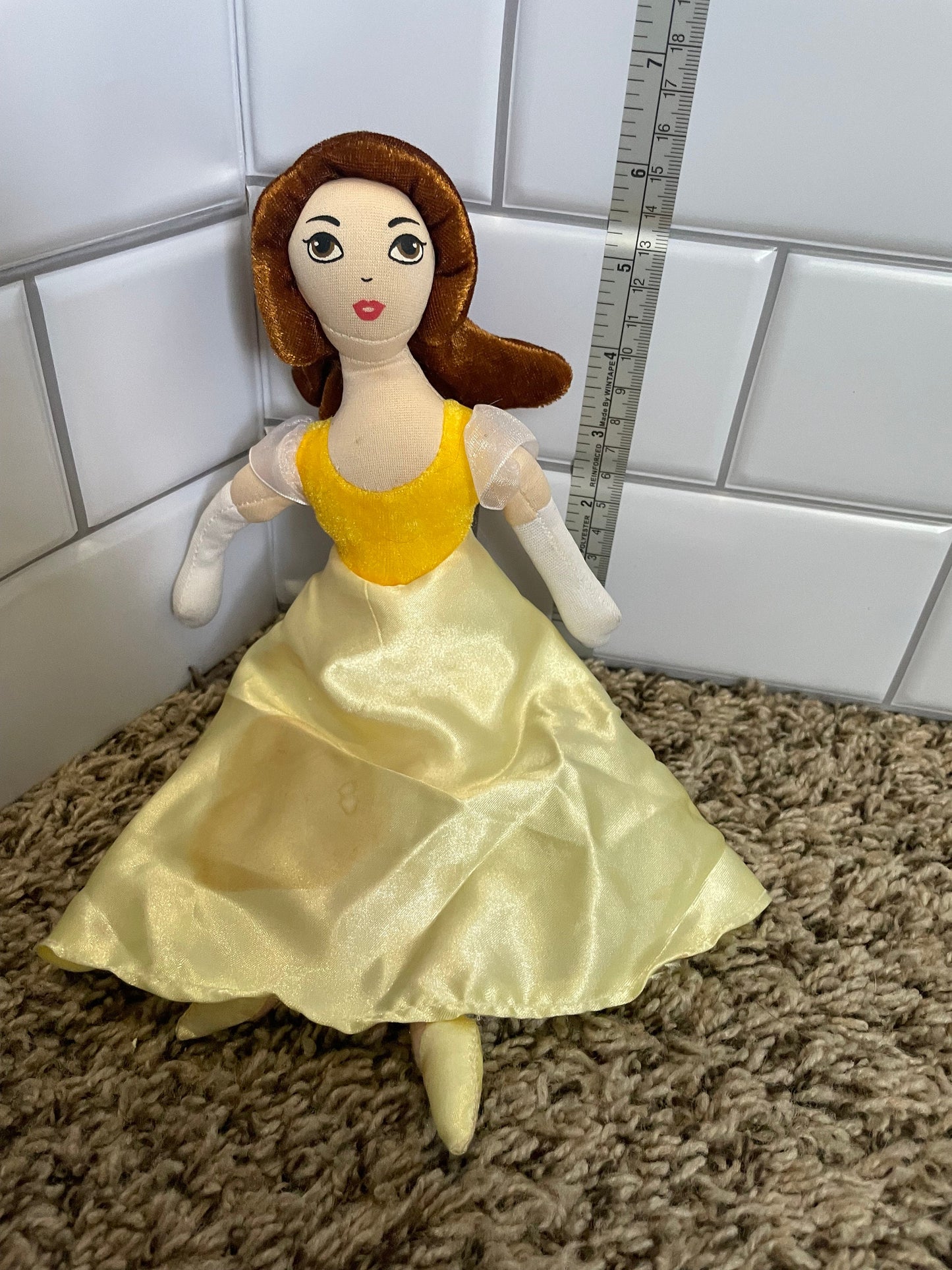 Disney beauty and the beast belle doll plush