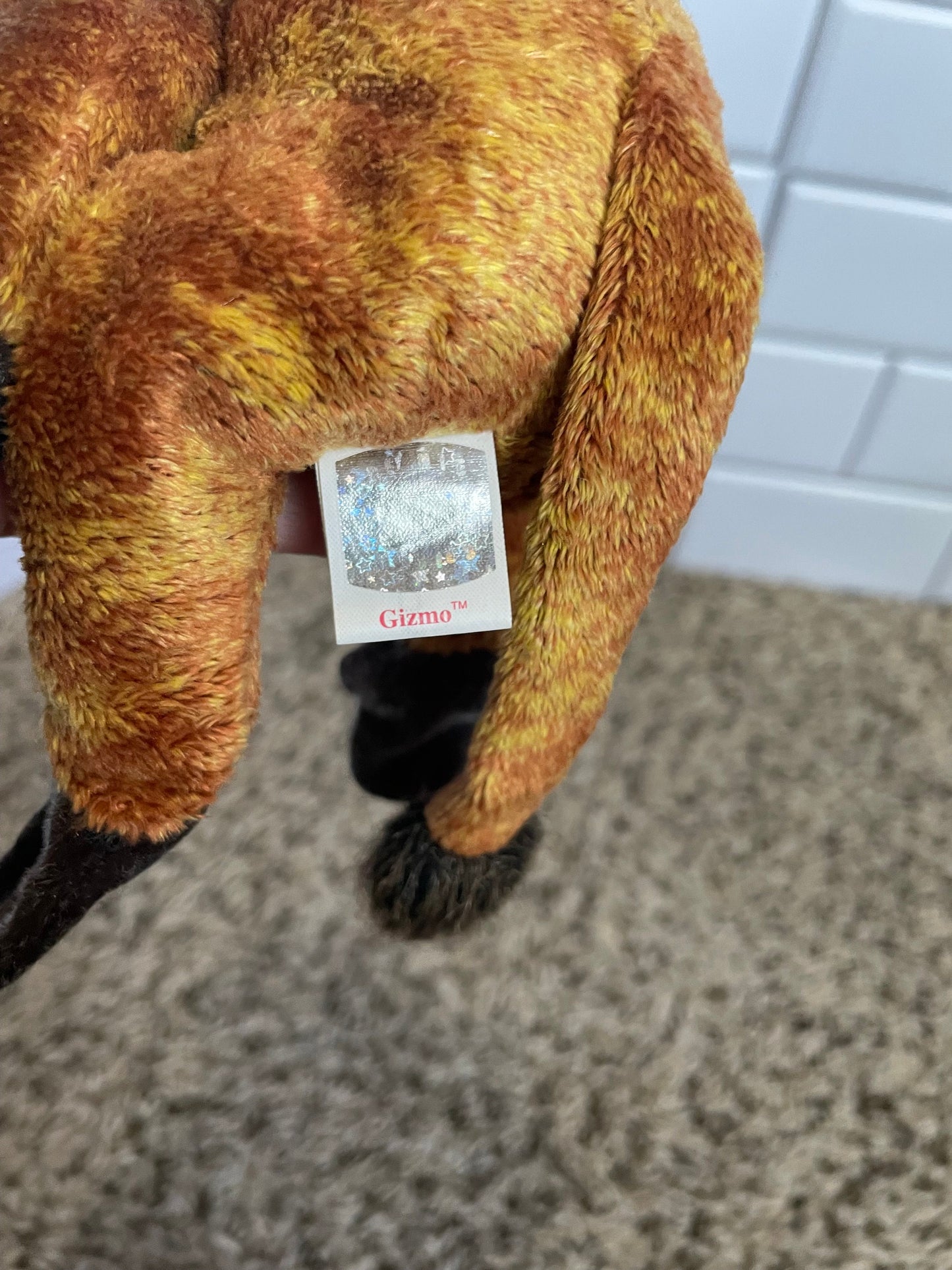 Ty beanie babies gizmo the lemur plush
