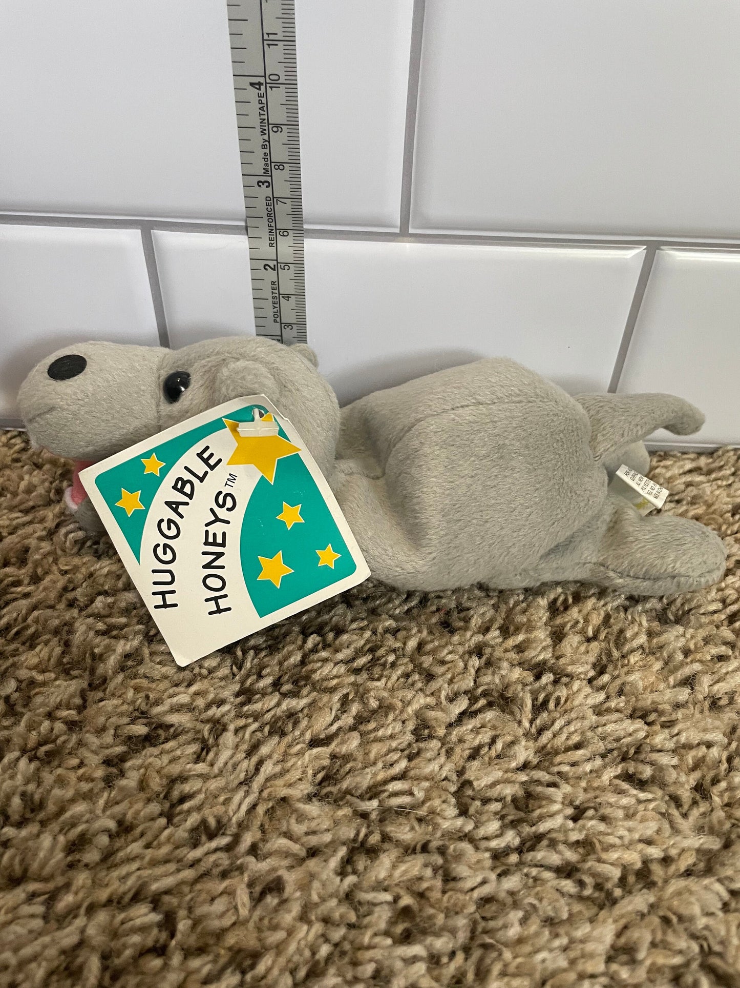 Huggable honeys hippo plush nwt