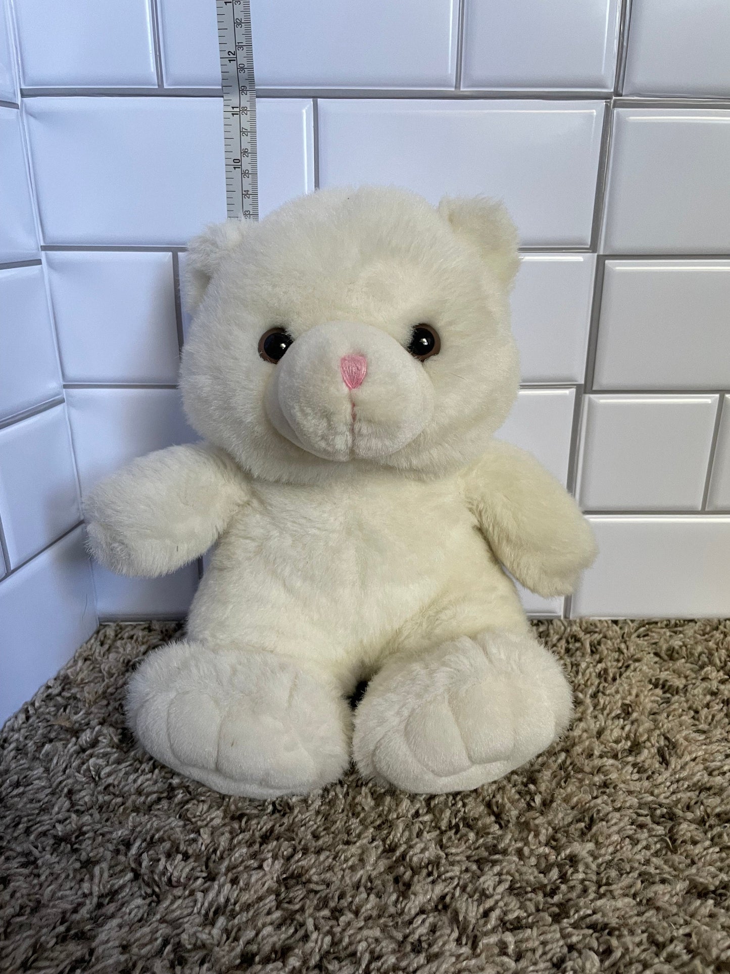 Build A Bear White Baby’s First Teddy Bear Plush