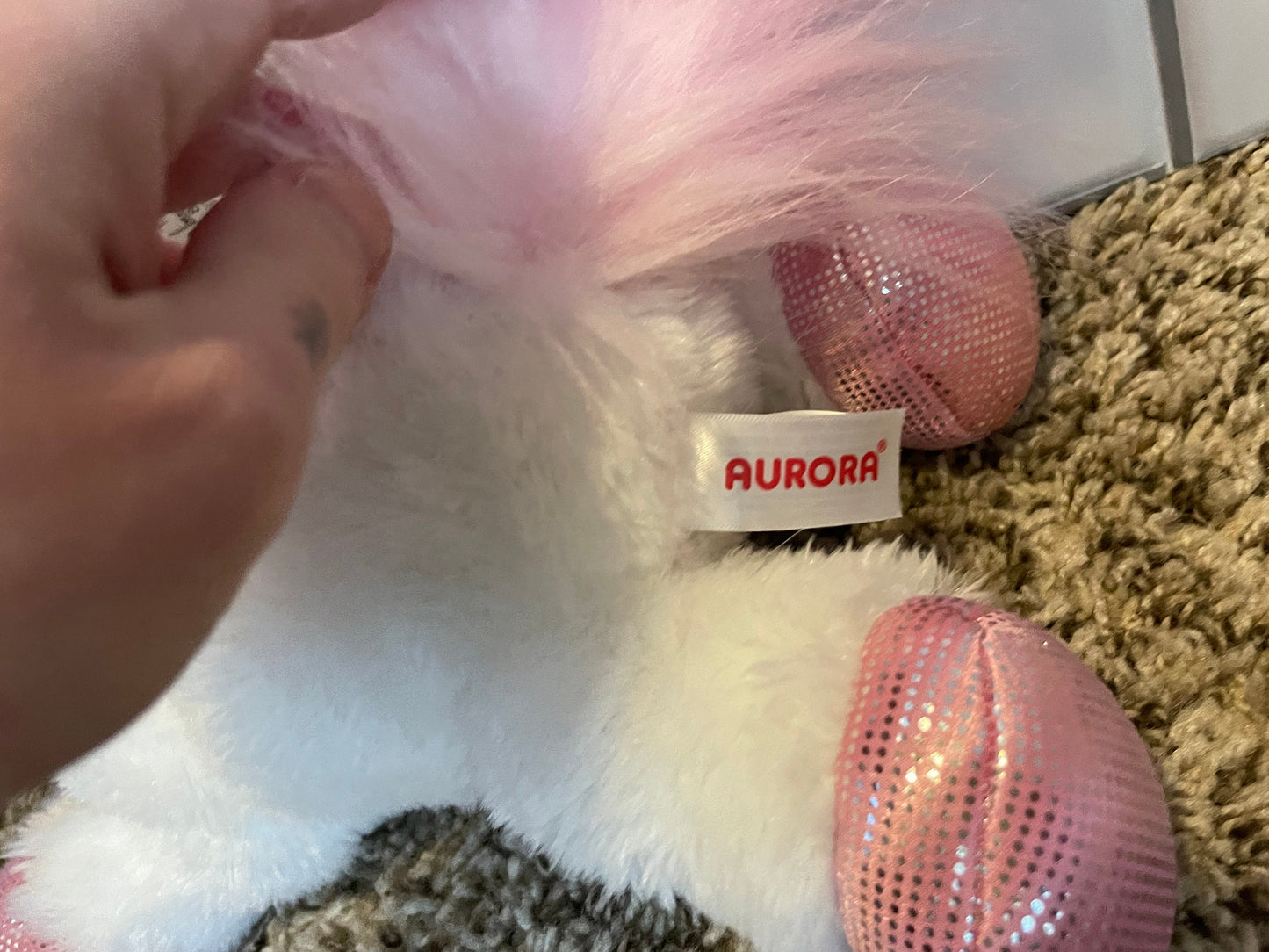 Aurora unicorn plush