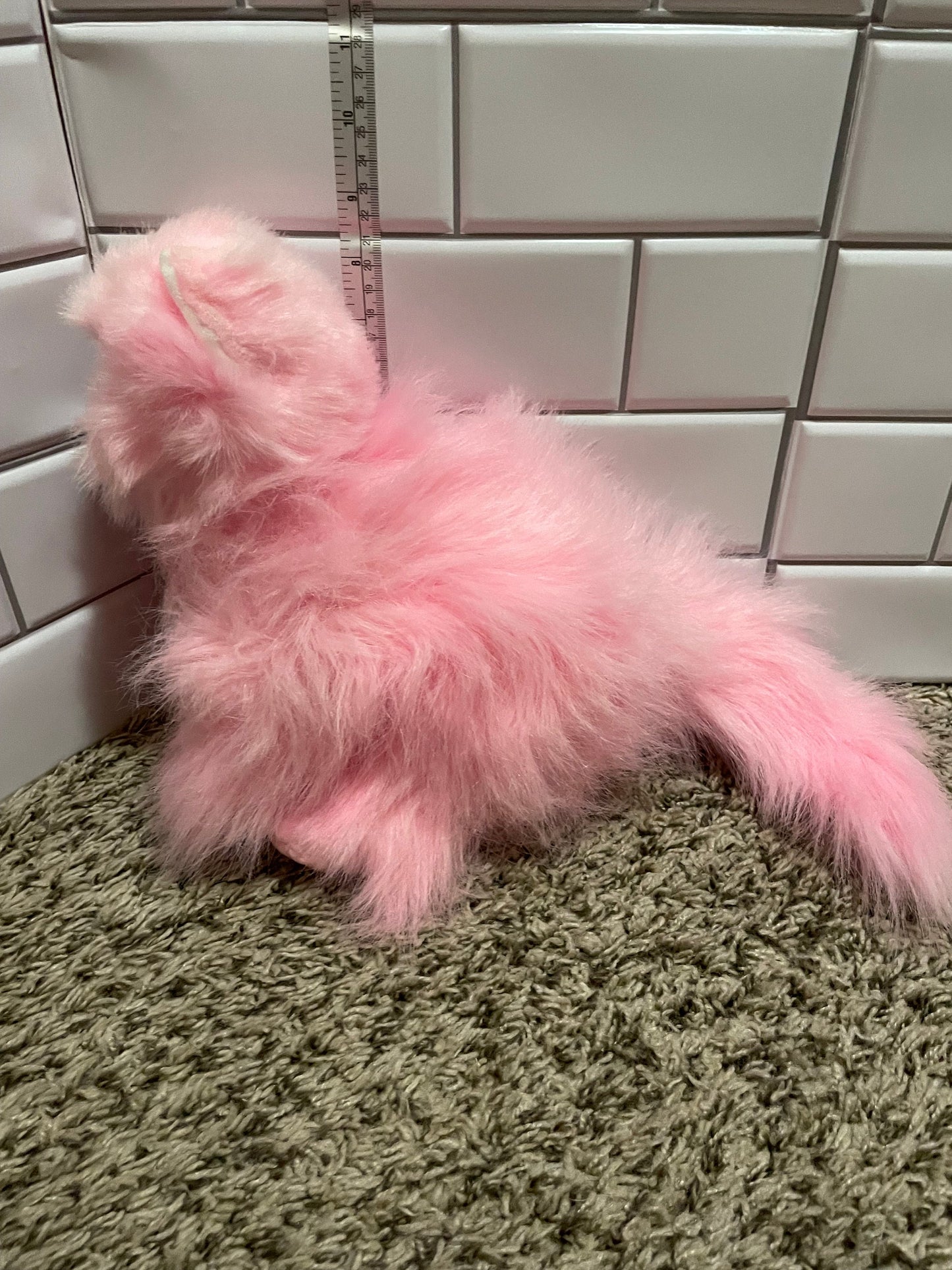 Ty Beanie Babies Orchid Pink Persian Kitty Cat Plush