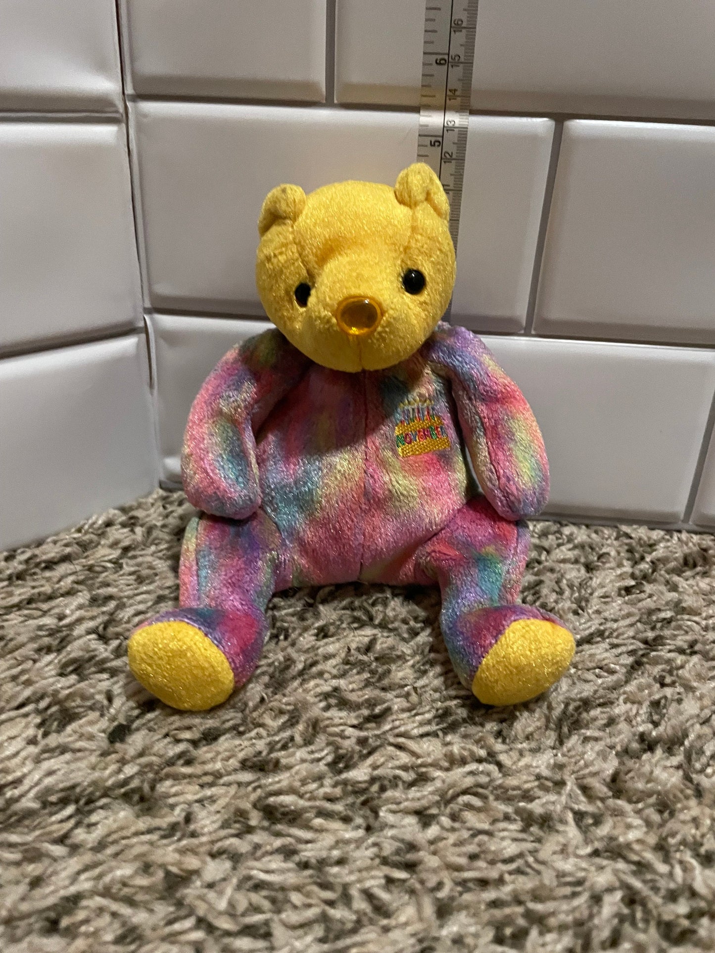 Ty beanie babies November birthday bear plush