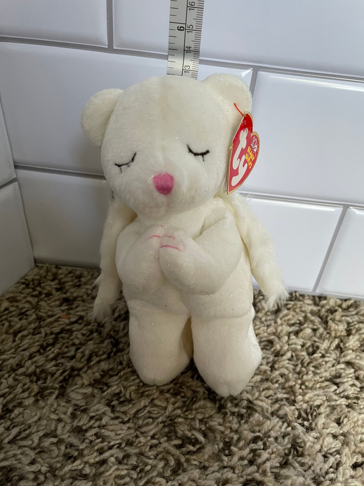 Ty beanie baby Blessed bear NWT