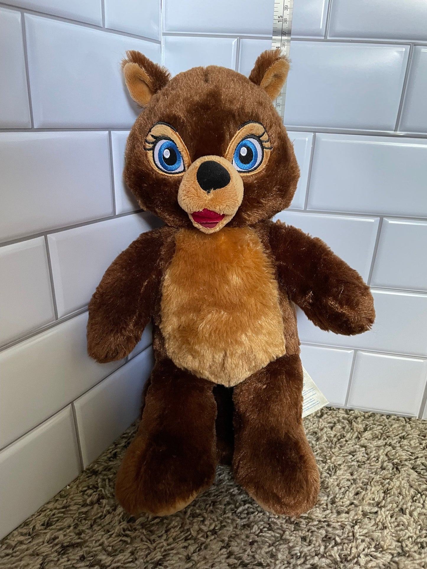 Build A Bear Brown and Brown Sammy The Squirrel Plush