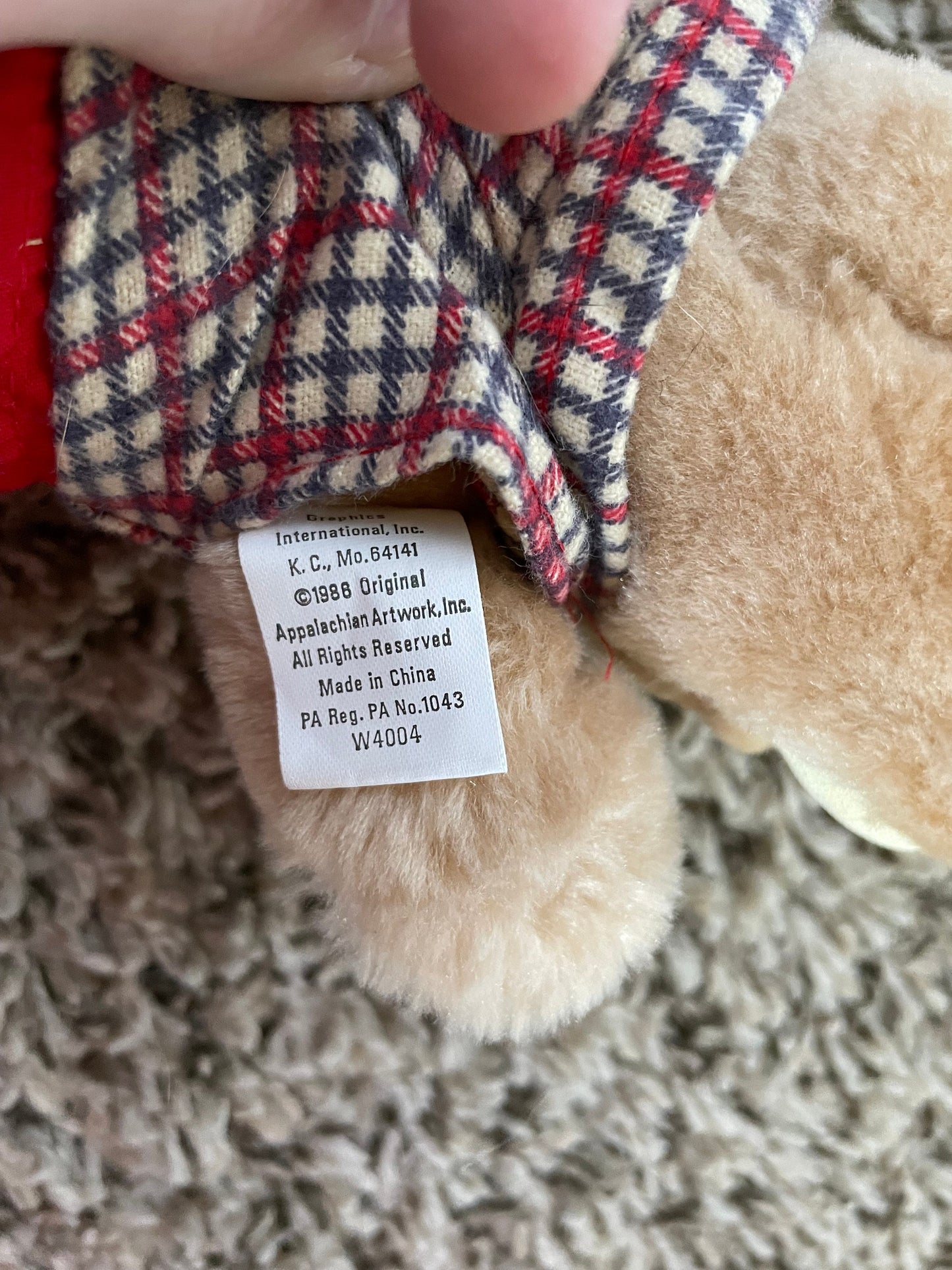 Furskins Brown And Tan Boone Furskin Pose-able Teddy Bush Plush