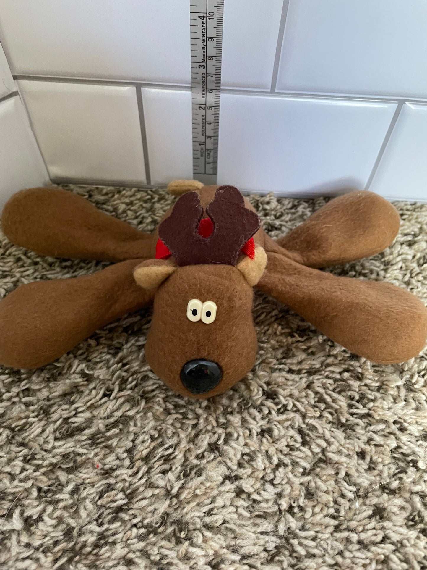 Rodney Christmas reindeer plush Hallmark 1979