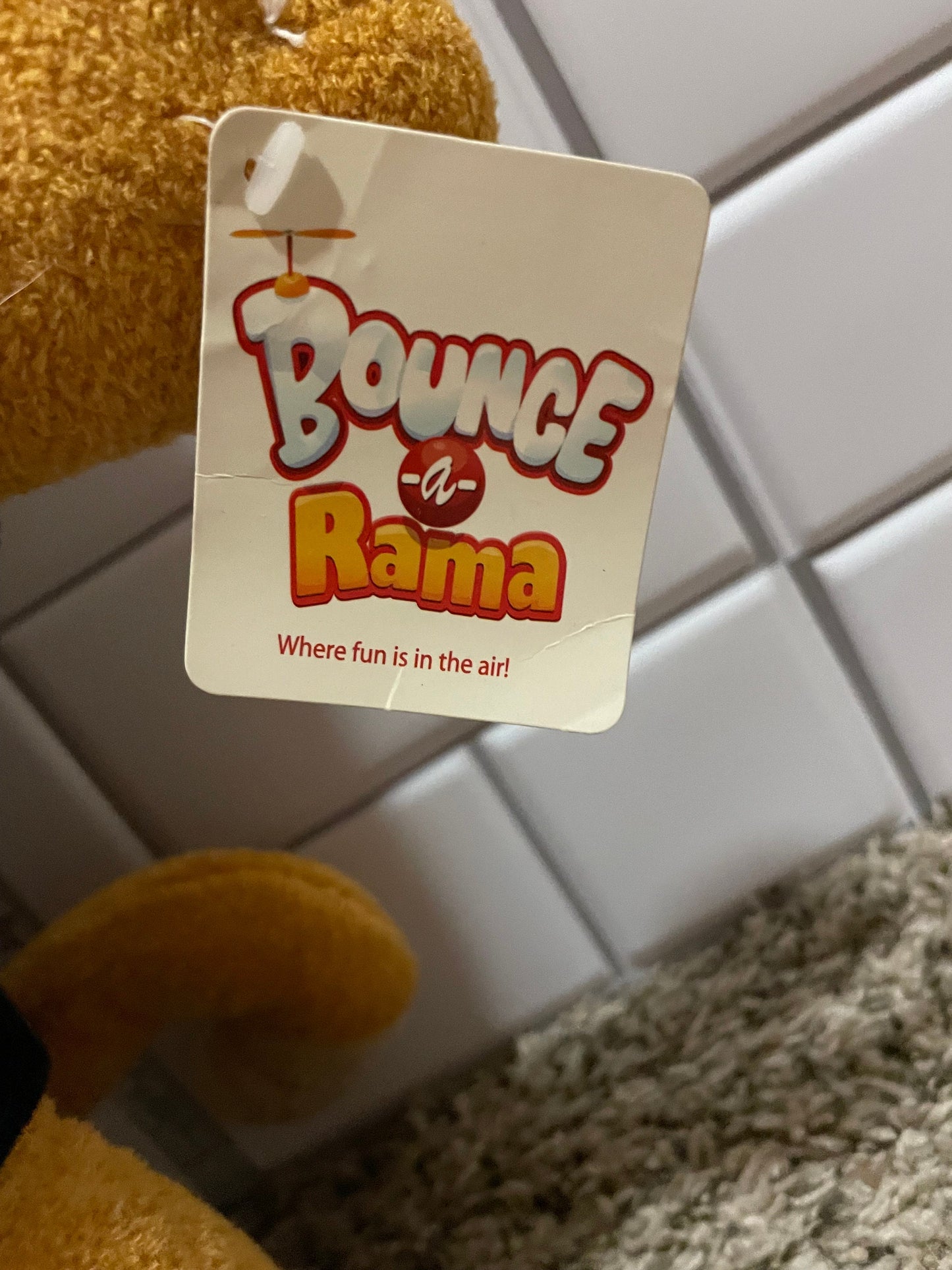 Fiesta Bounce-a-Rama plush NWT 18” tall