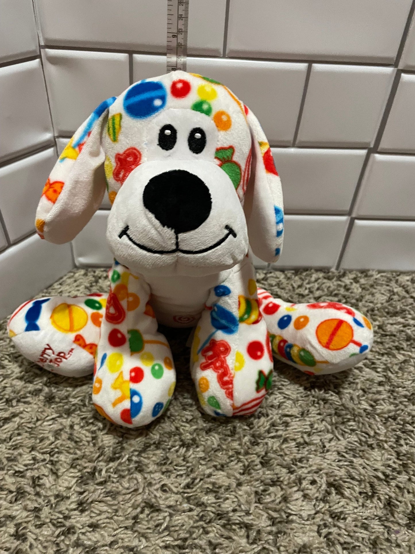 Fiesta Carnival Cruise Line Cherry on Top Candy Puppy Plush