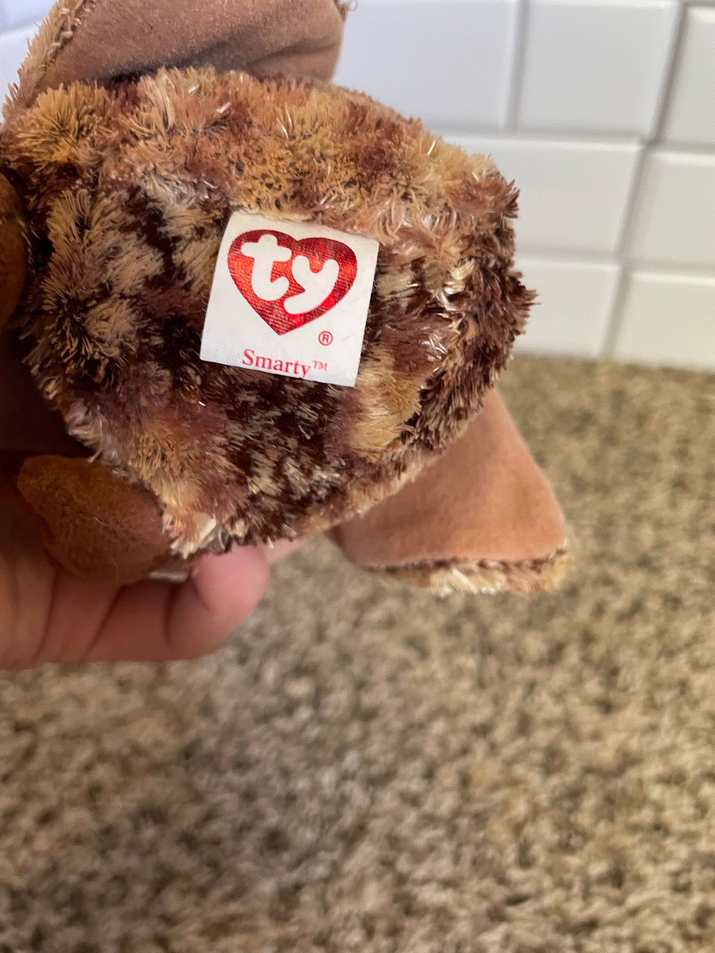 Ty Beanie Baby Smarty the Owl Plush