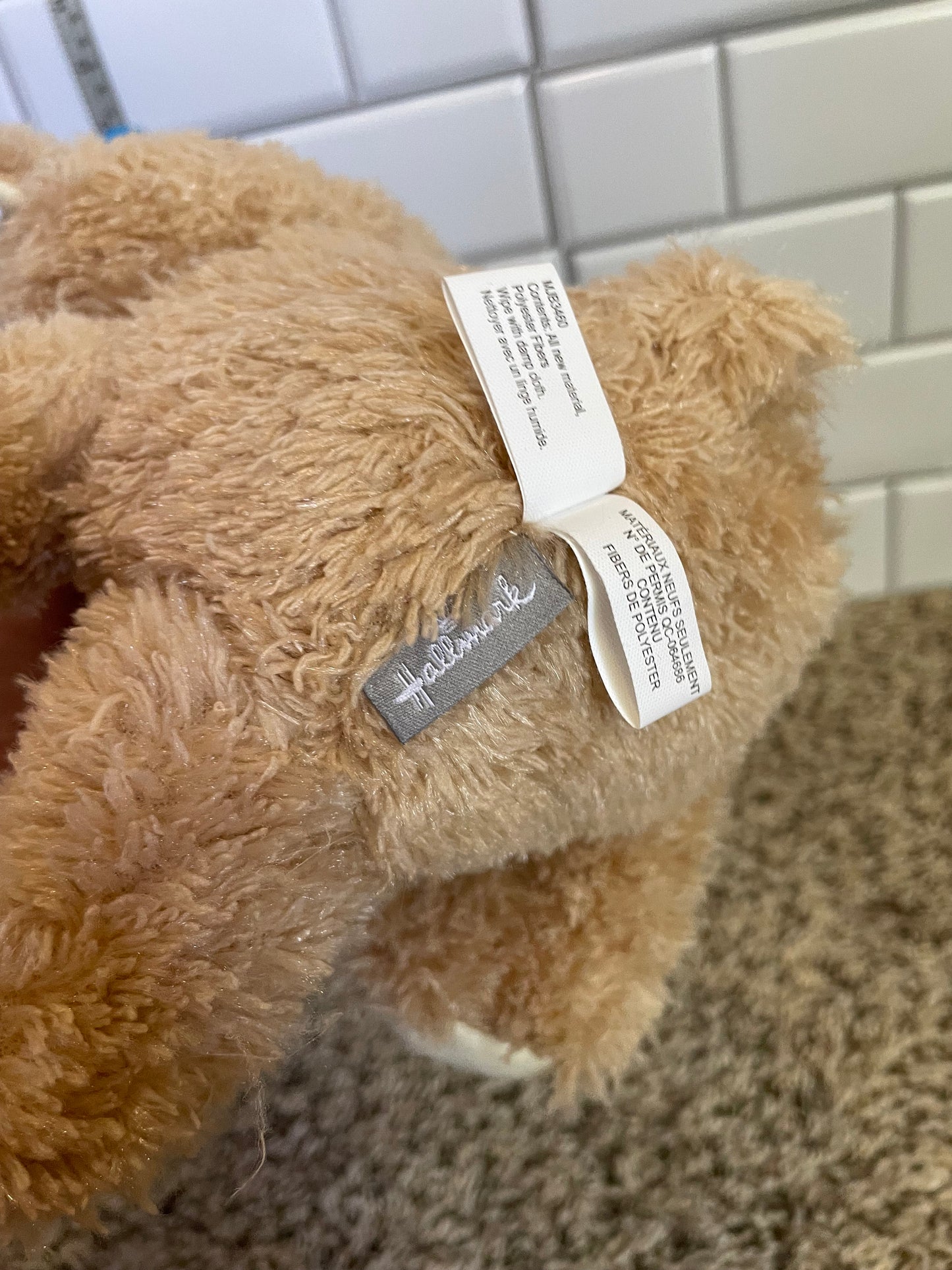 Hallmark birthday Teddy bear plush