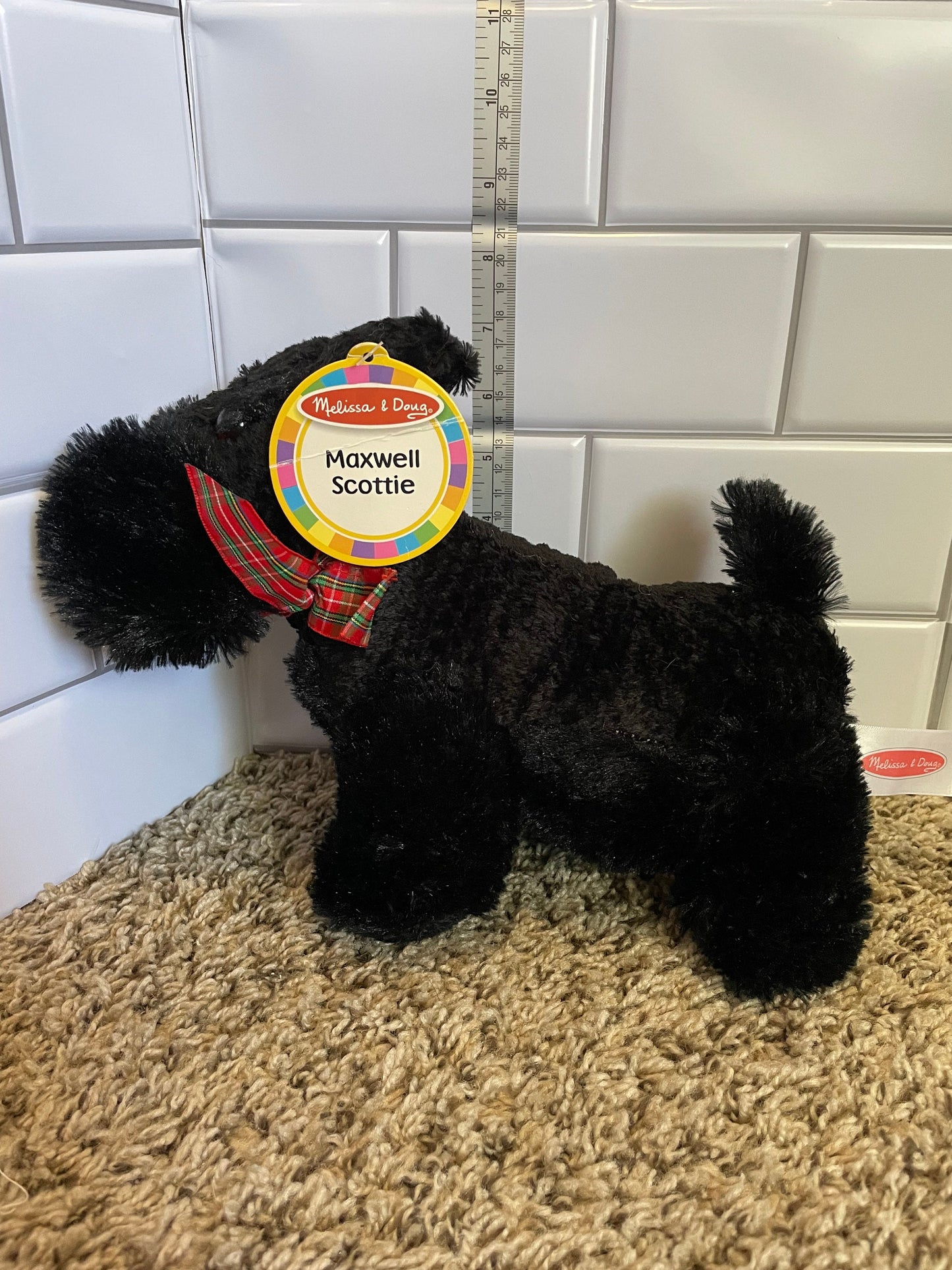 Melissa and Doug Maxwell Scottie Dog Plush NWT
