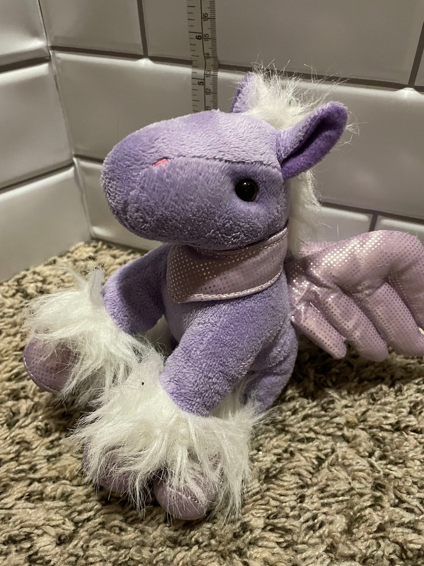 Unipak Purple Unicorn Plush