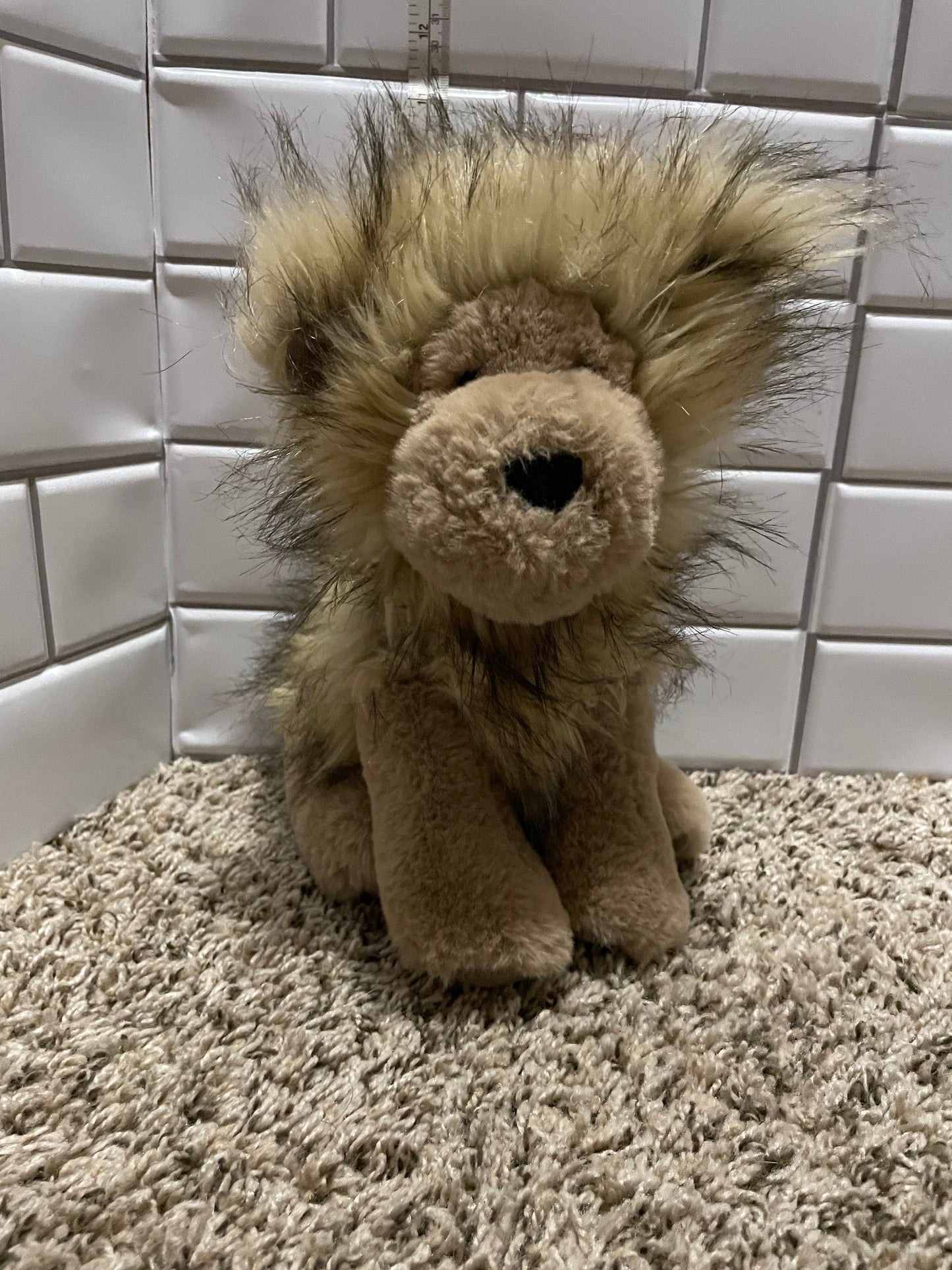 Mary Meyer Brown Variegated Shaggy Dog Plush