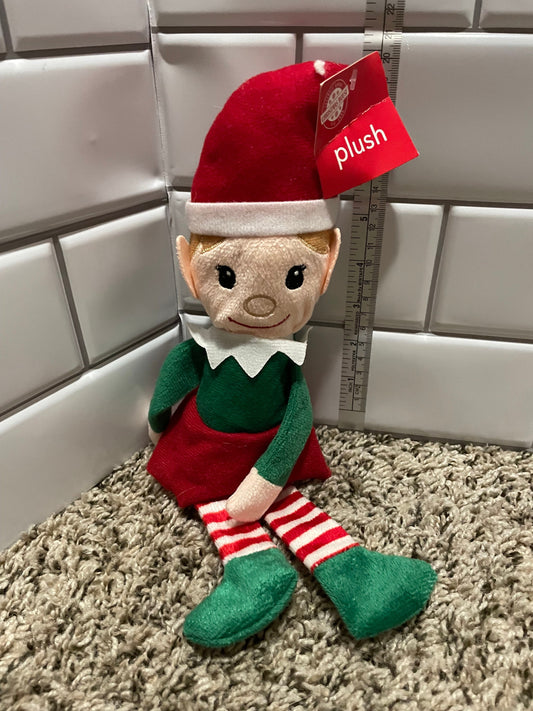 Greenbrier Elf Christmas holiday plush nwt