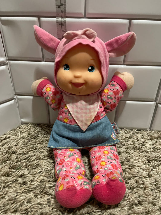 Goldberger Animal Friends piglet baby doll plush