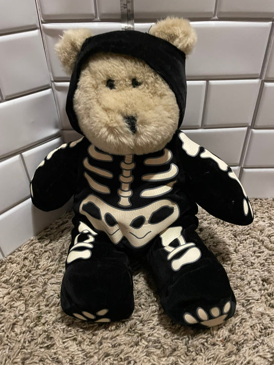 Starbucks Plush Bearista Bear: Skeleton Costume