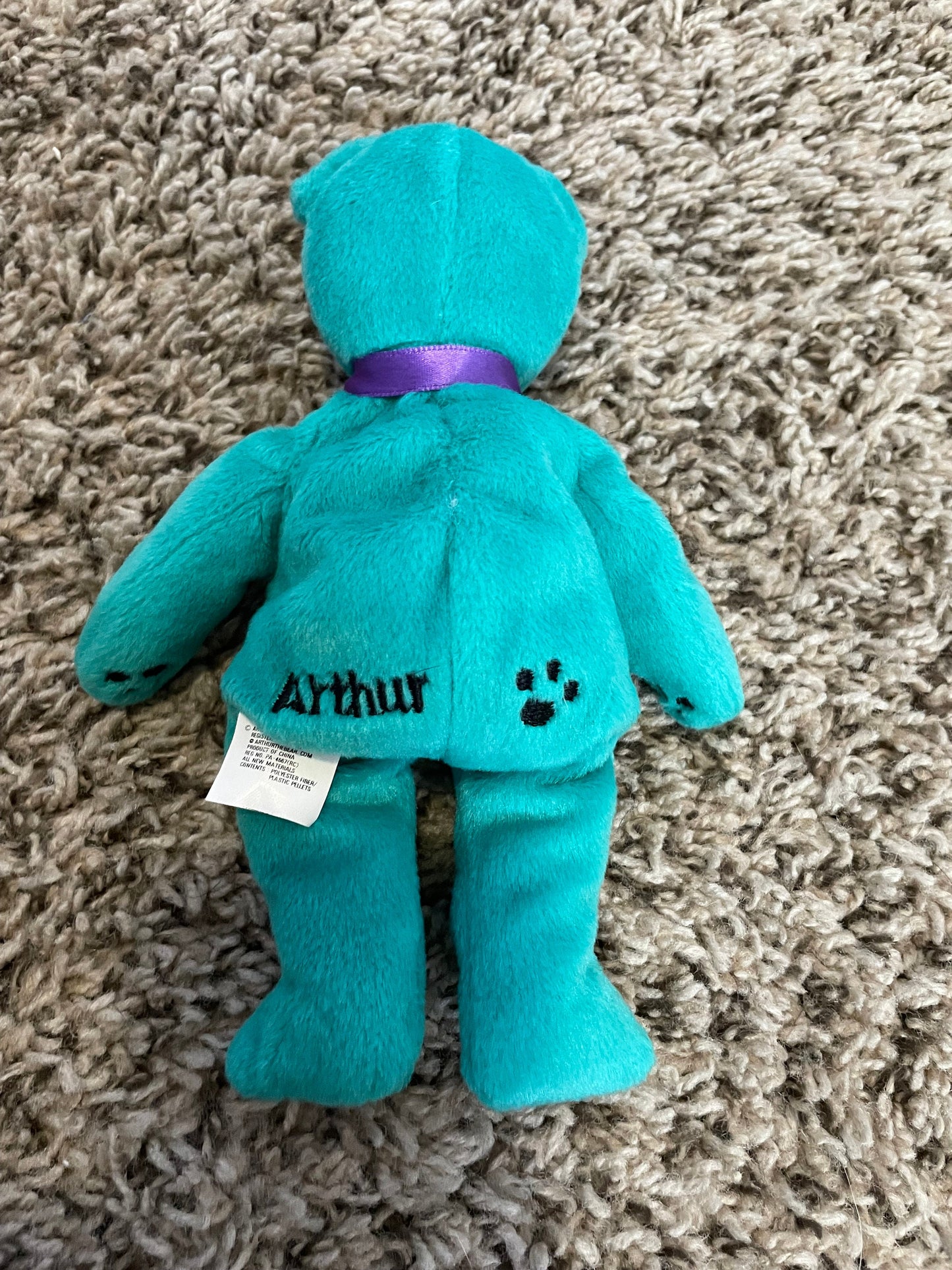 Arthur the bear vintage rare plush