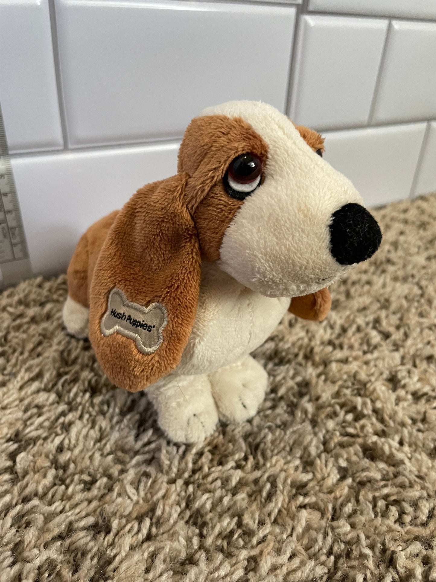 Aurora hush puppies basset hound plush