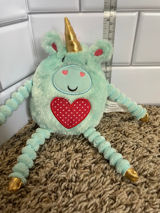 Make believe ideas blue unicorn plush