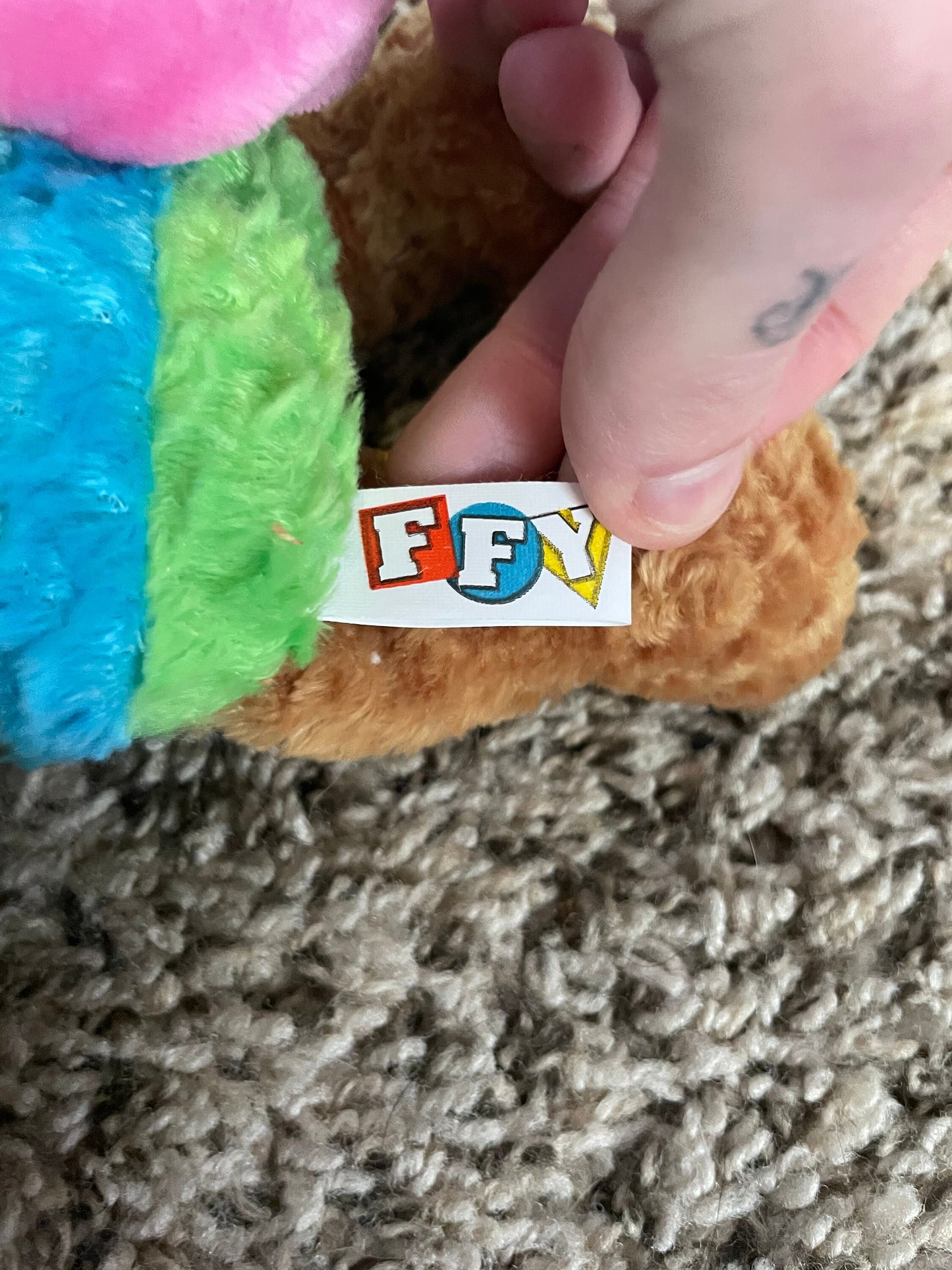 Fund for you Inc butterfly Teddy Bear plush