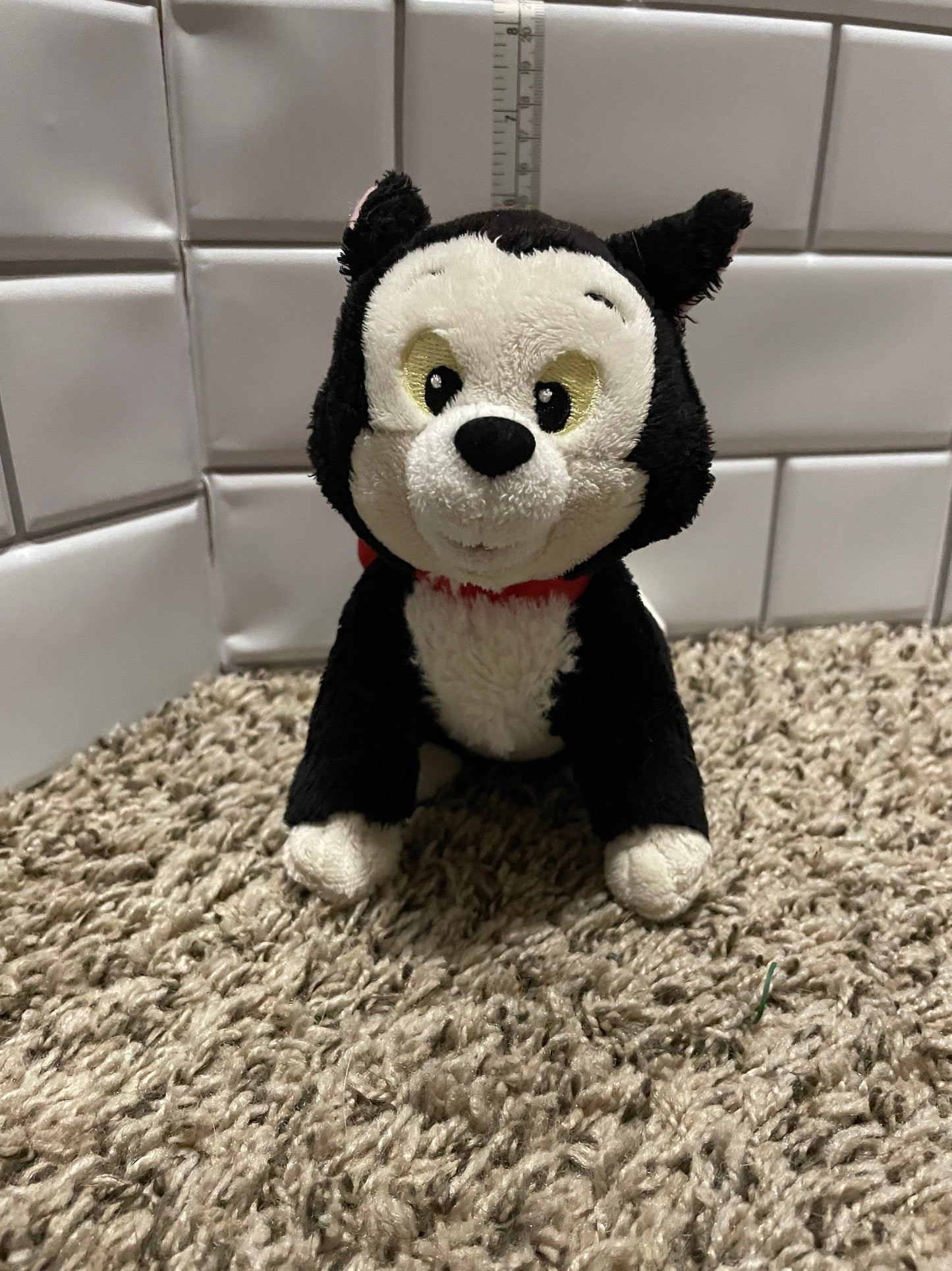 Disney Pinocchio Figaro Cat Plush