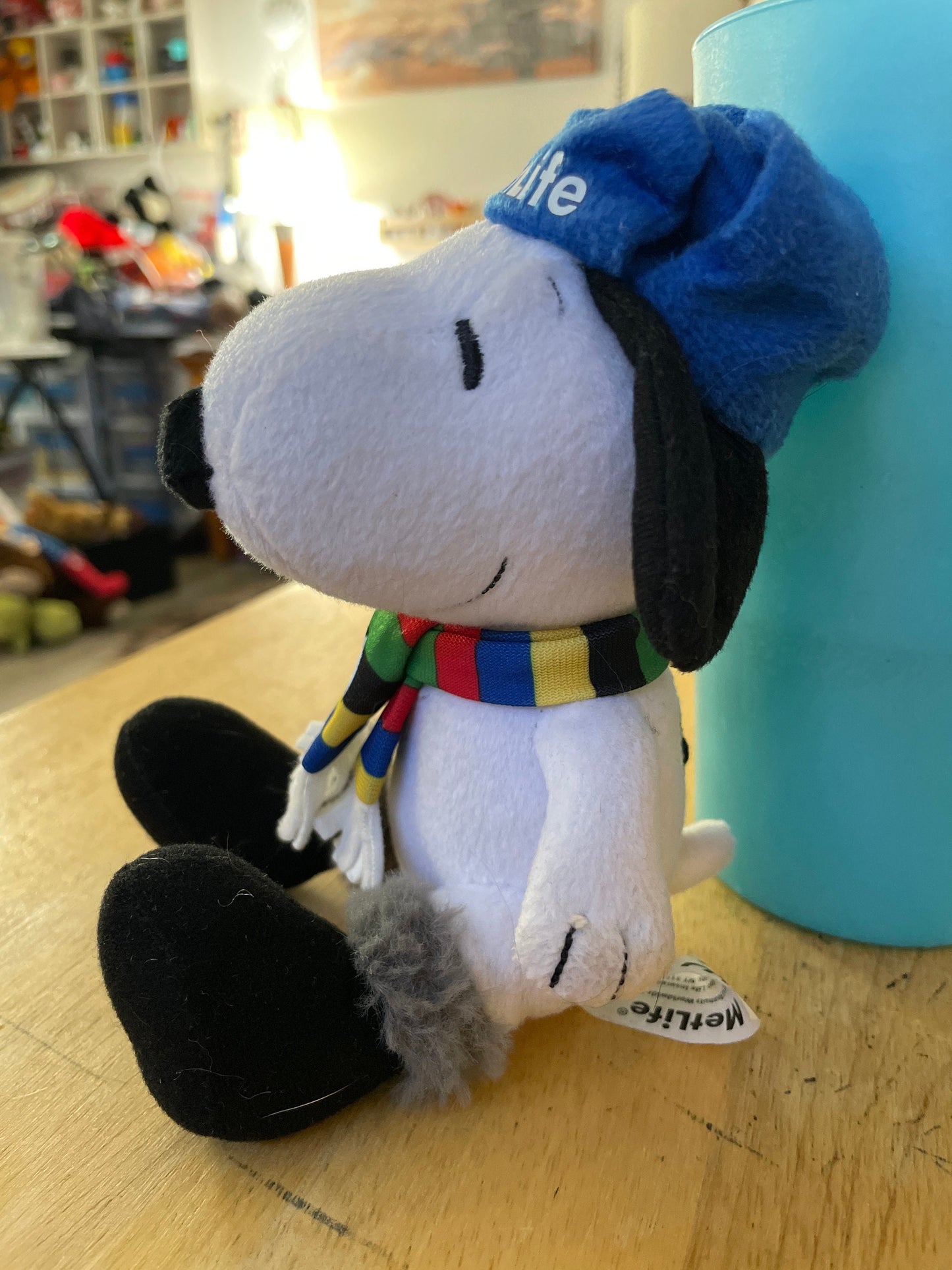 MetLife Peanuts Snoopy Winter Olympics Plush