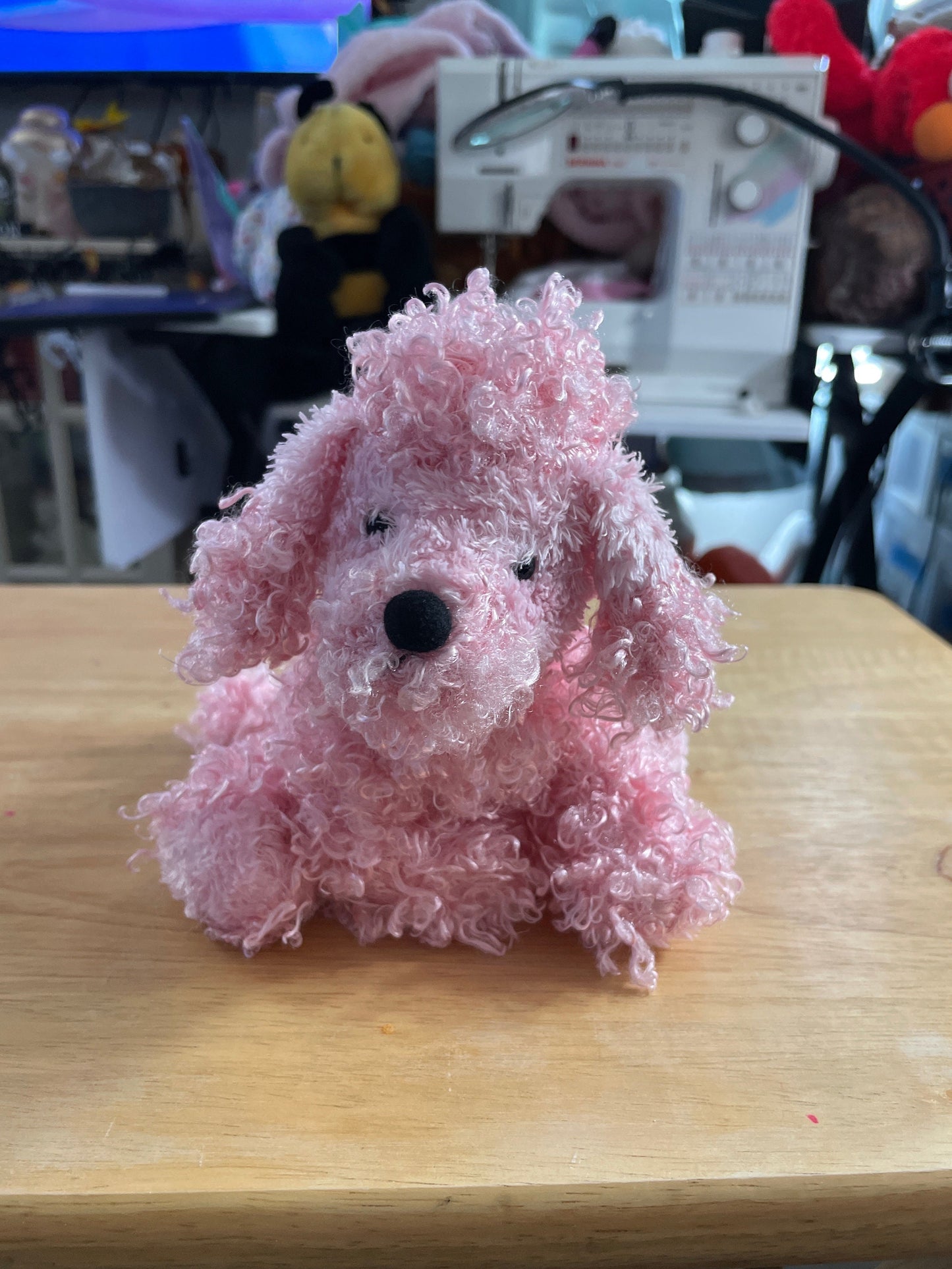 Webkinz Lil Kinz Pink Poodle Dog Plush