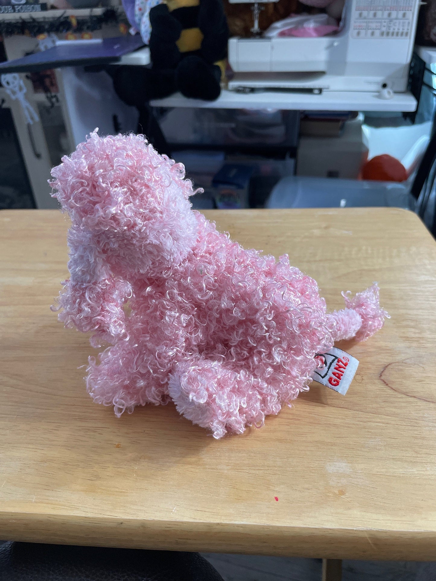 Webkinz Lil Kinz Pink Poodle Dog Plush