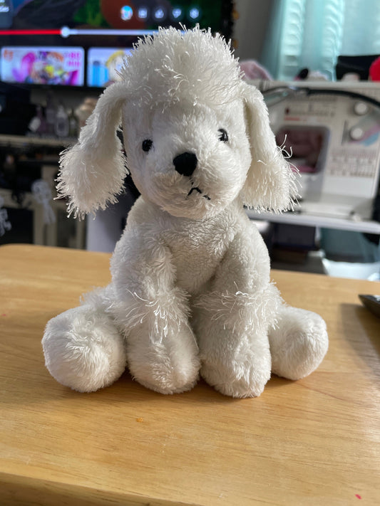 Webkinz Ganz Lil Kinz White Poodle Plush No Code