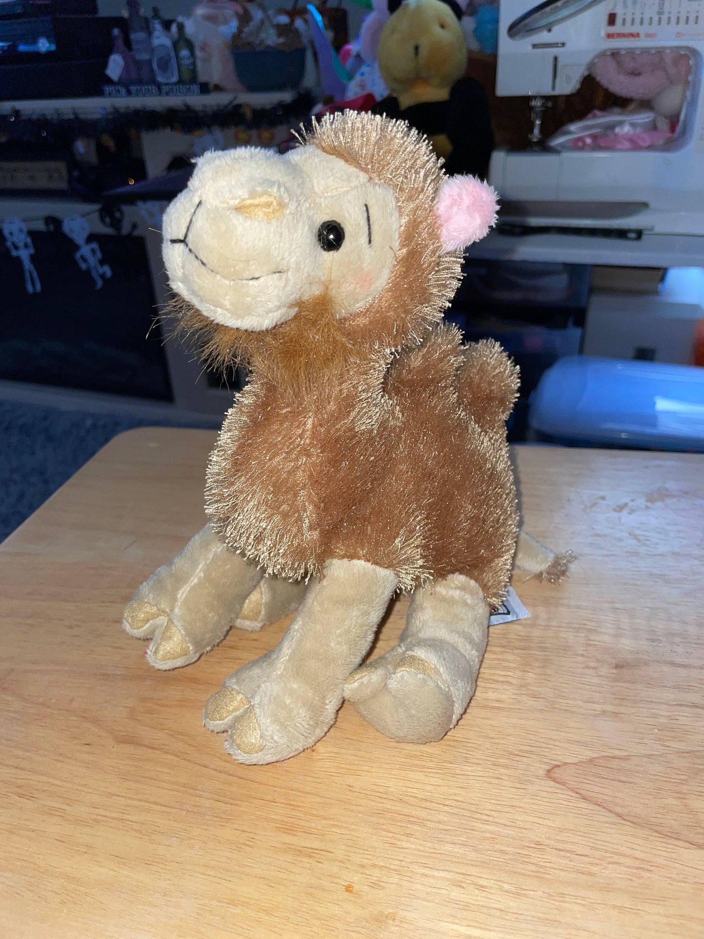 Webkinz Camel Plush, Tan and Cream, 2 Hump