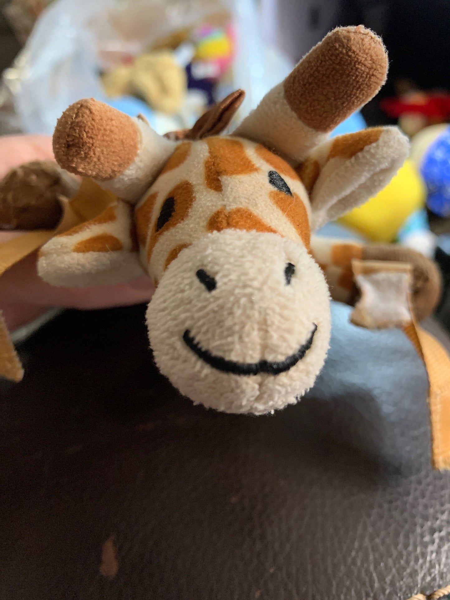 Dr. Brown's Giraffe Pacifier & Teether Holder Plush