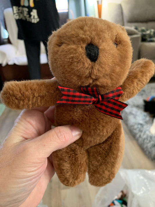 Mary Meyer Brown Tippy Toes Finger Puppet Plush. 1993 Small  Puppet