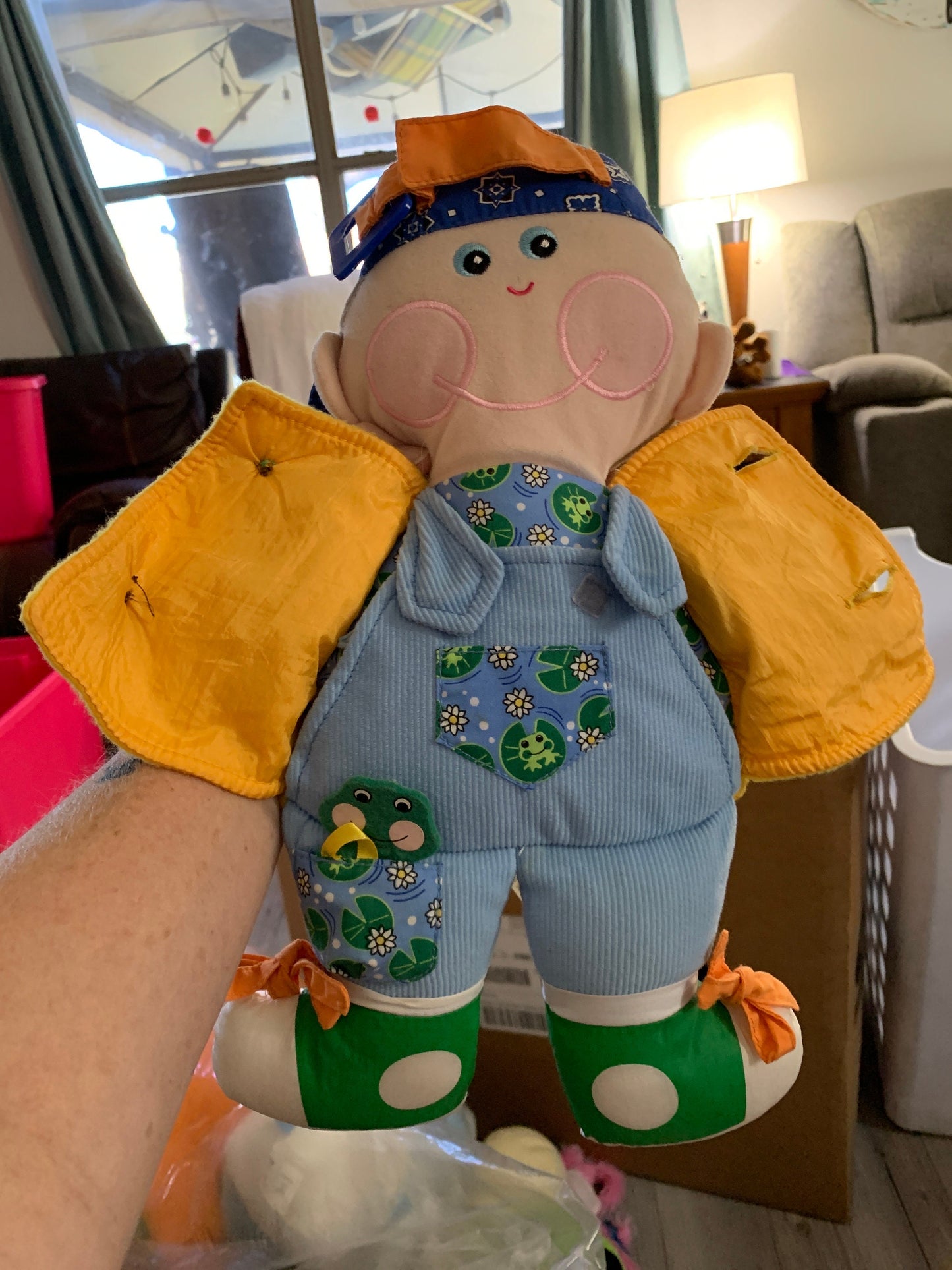 Vintage 2001 Playskool Dapper Dan Plush Toy