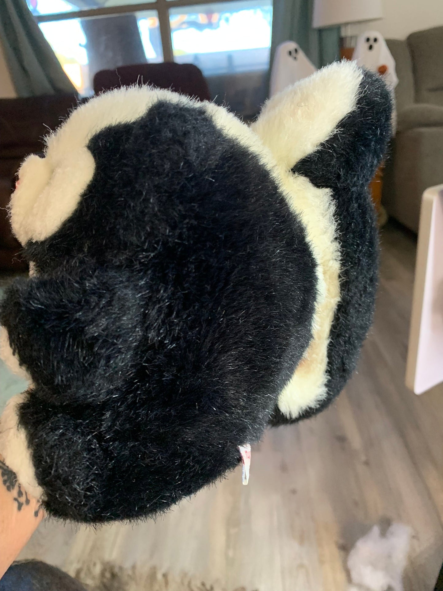 Mary Meyer Blossom Skunk Plush, Rare 1991 Stuffed Animal