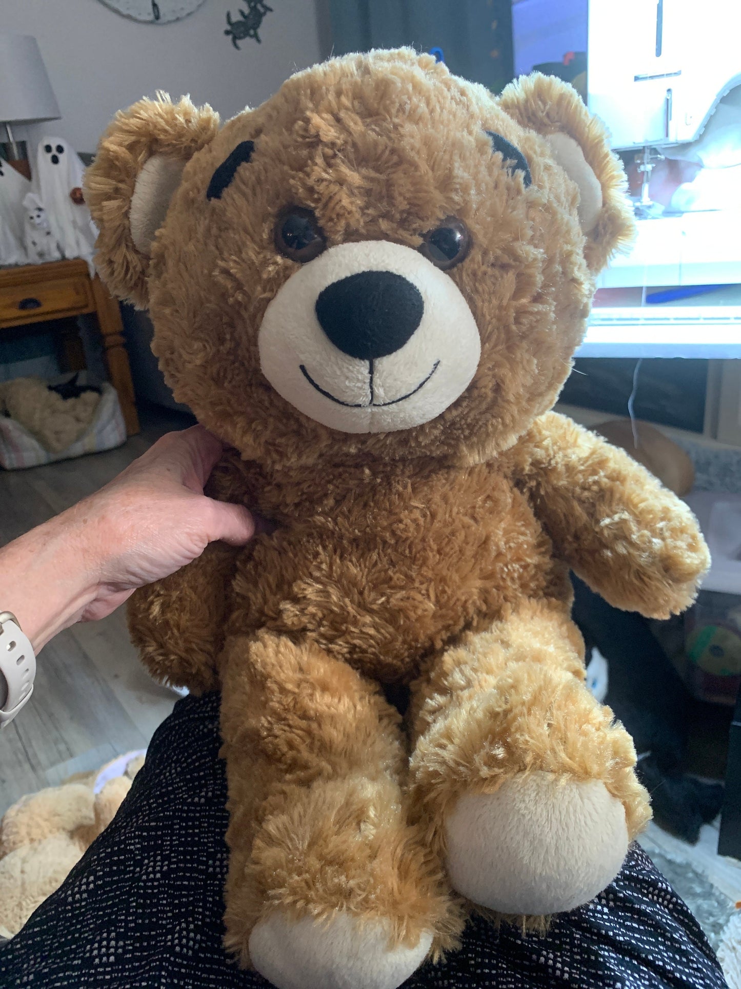 Build A Bear Brown and White Bearemy Bear Plush